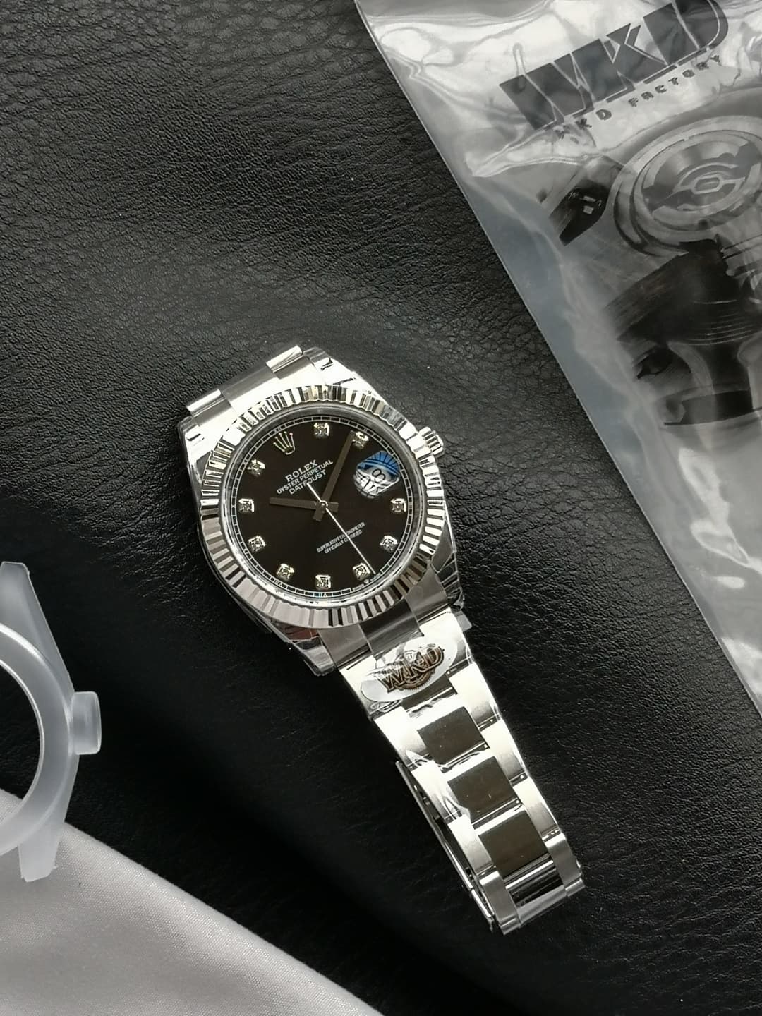 Rolex White Watch