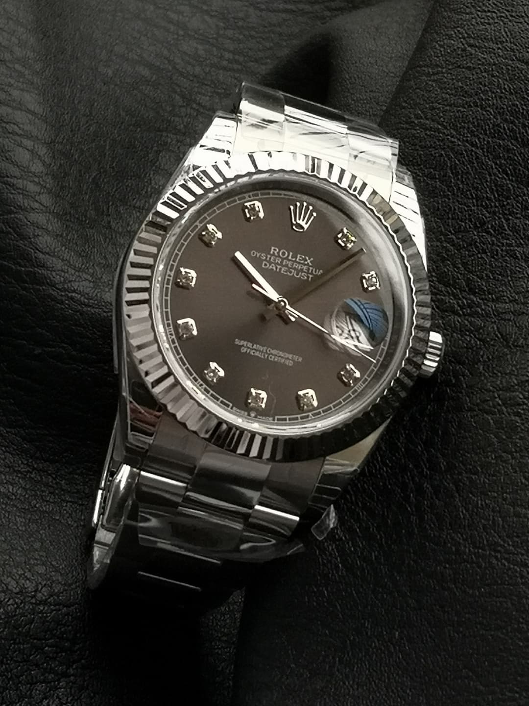 Rolex White Watch