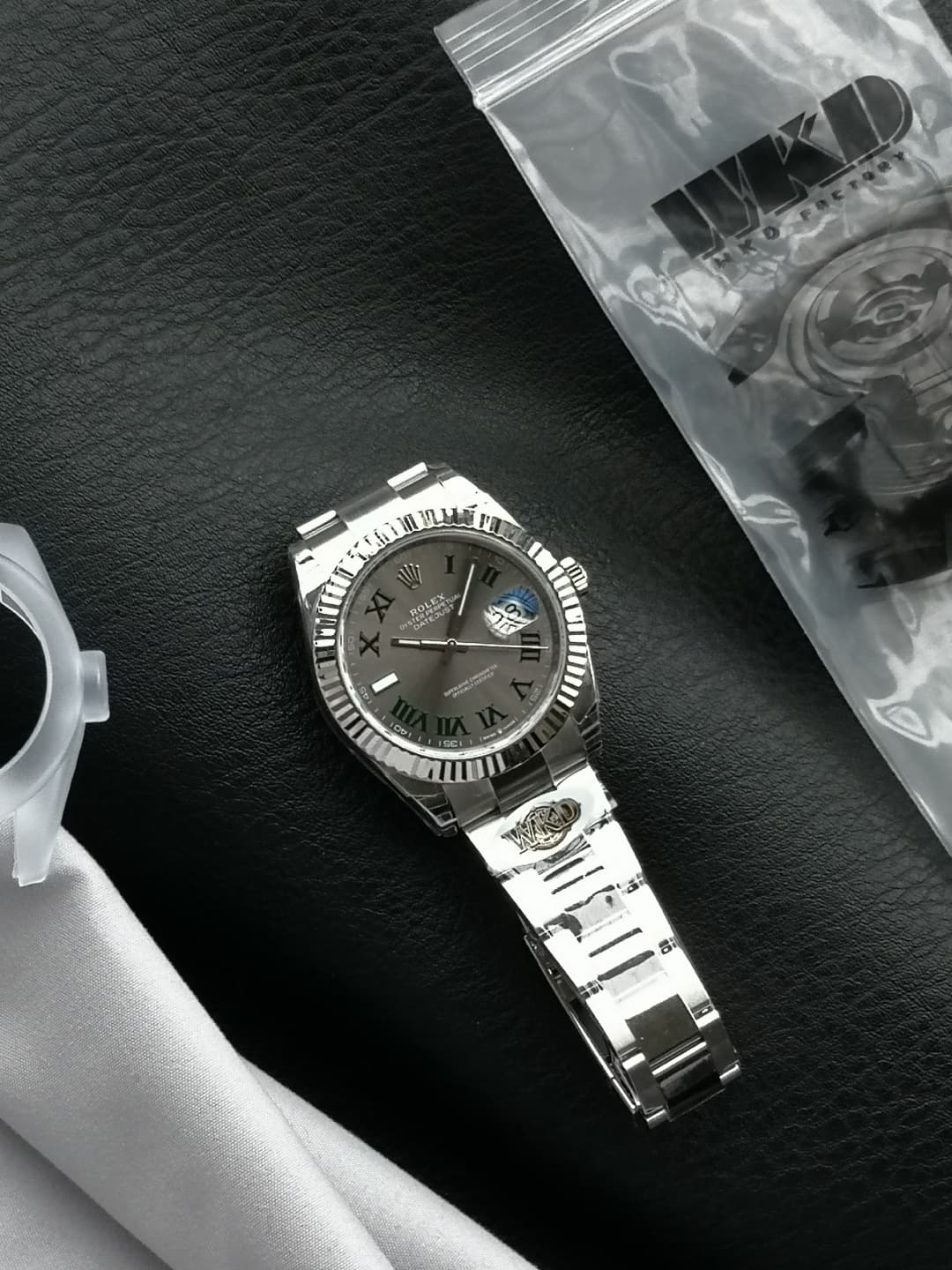 Rolex White Watch