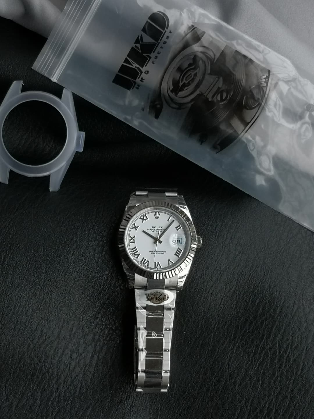 Rolex White Watch