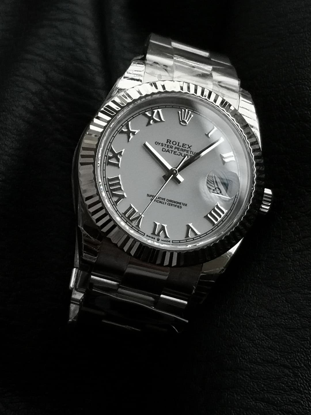 Rolex White Watch