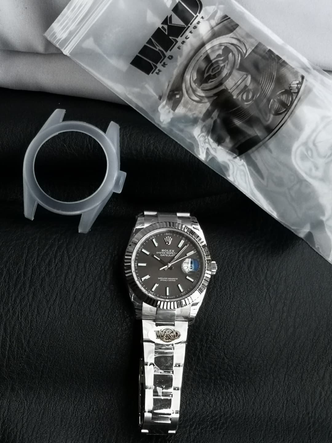 Rolex White Watch
