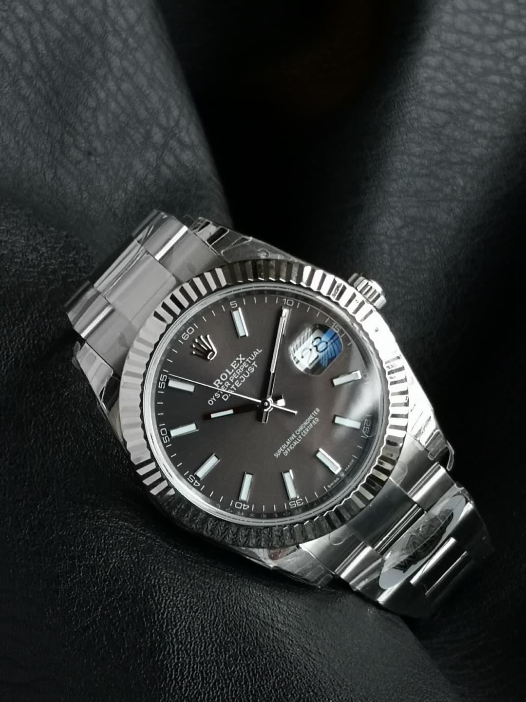 Rolex White Watch