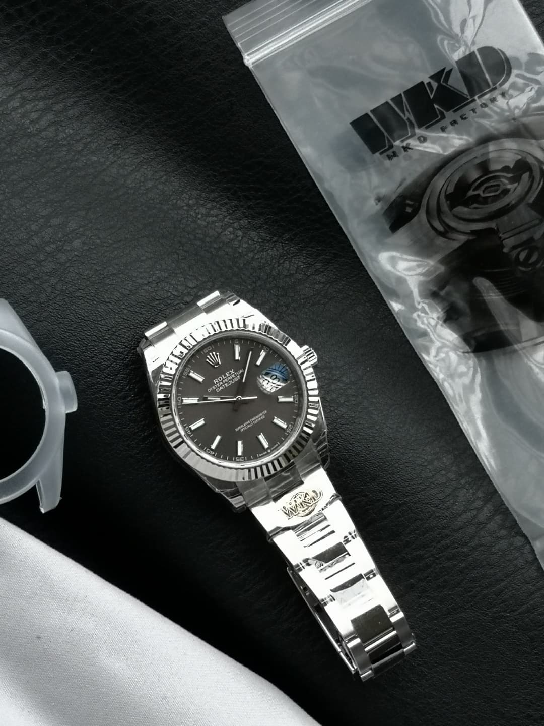 Rolex White Watch