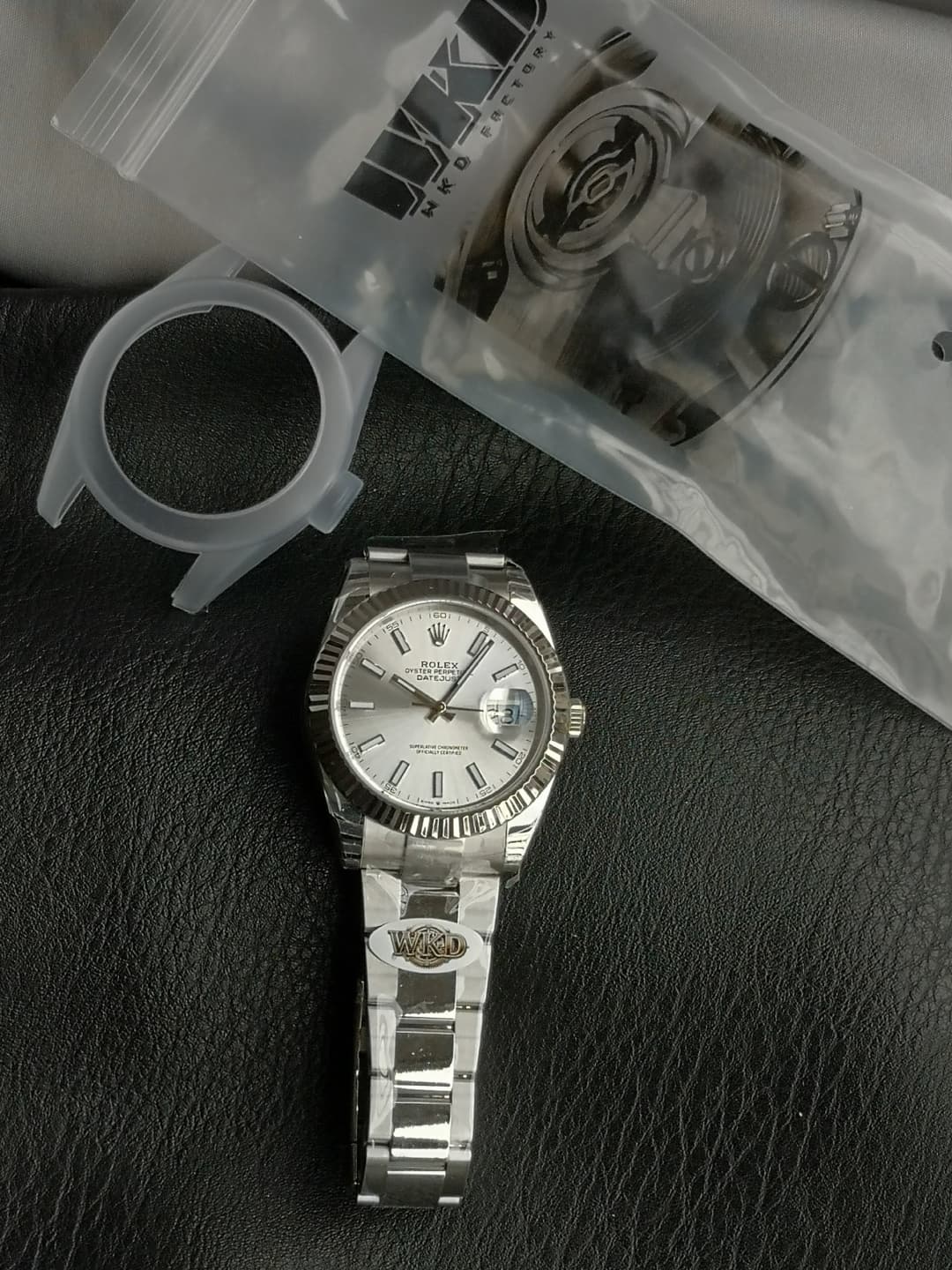 Rolex White Watch