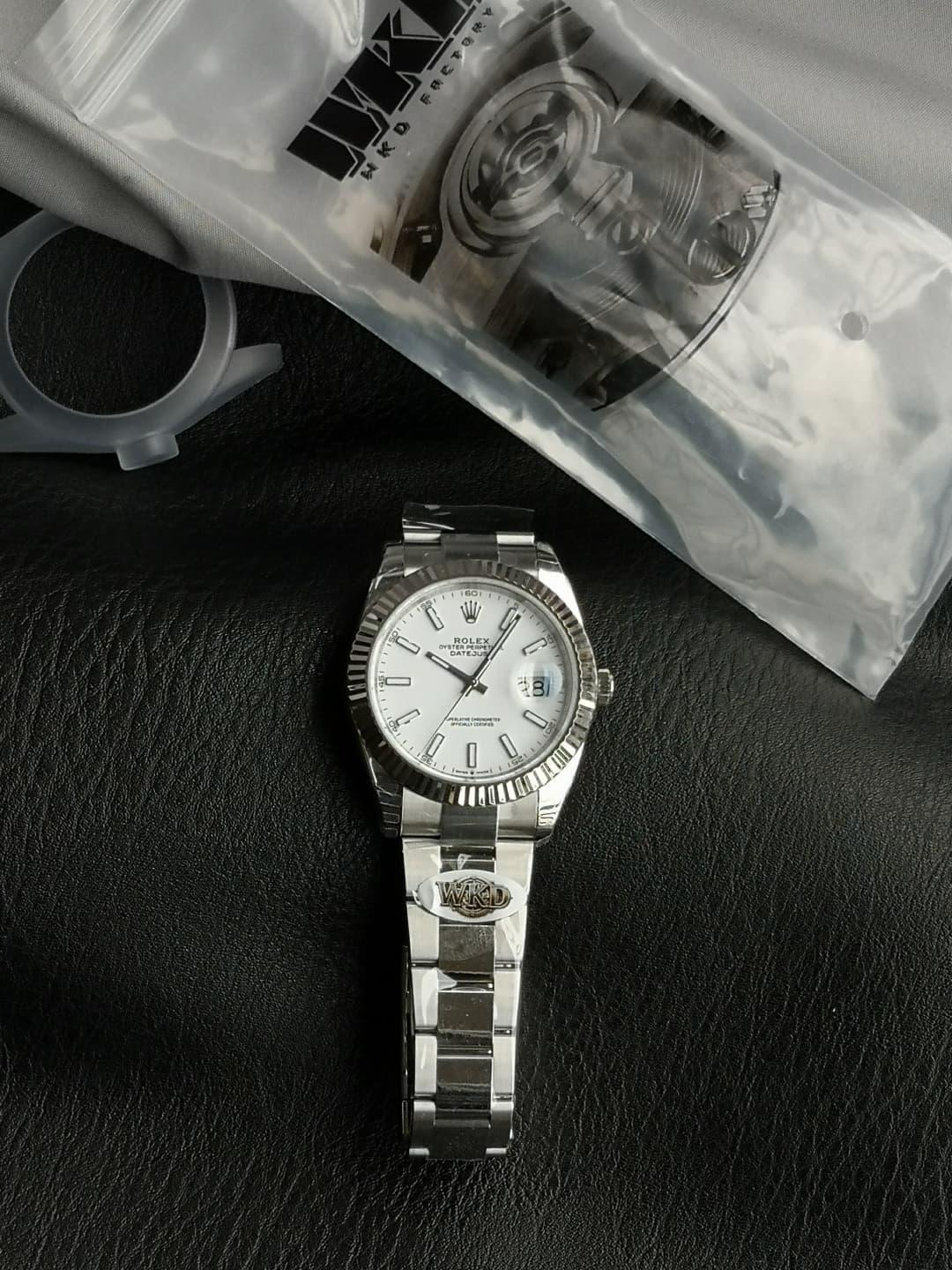 Rolex White Watch