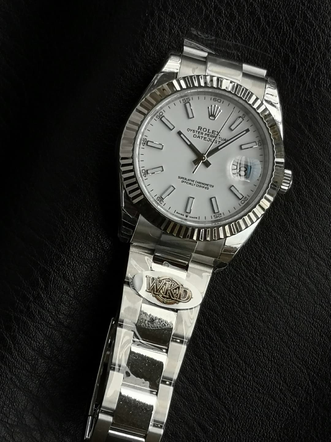 Rolex White Watch