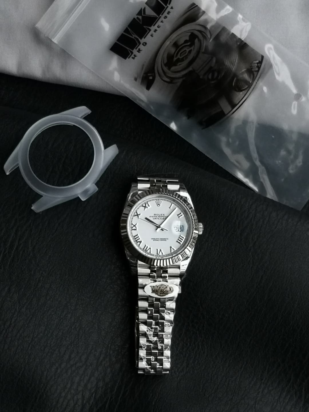 Rolex White Watch
