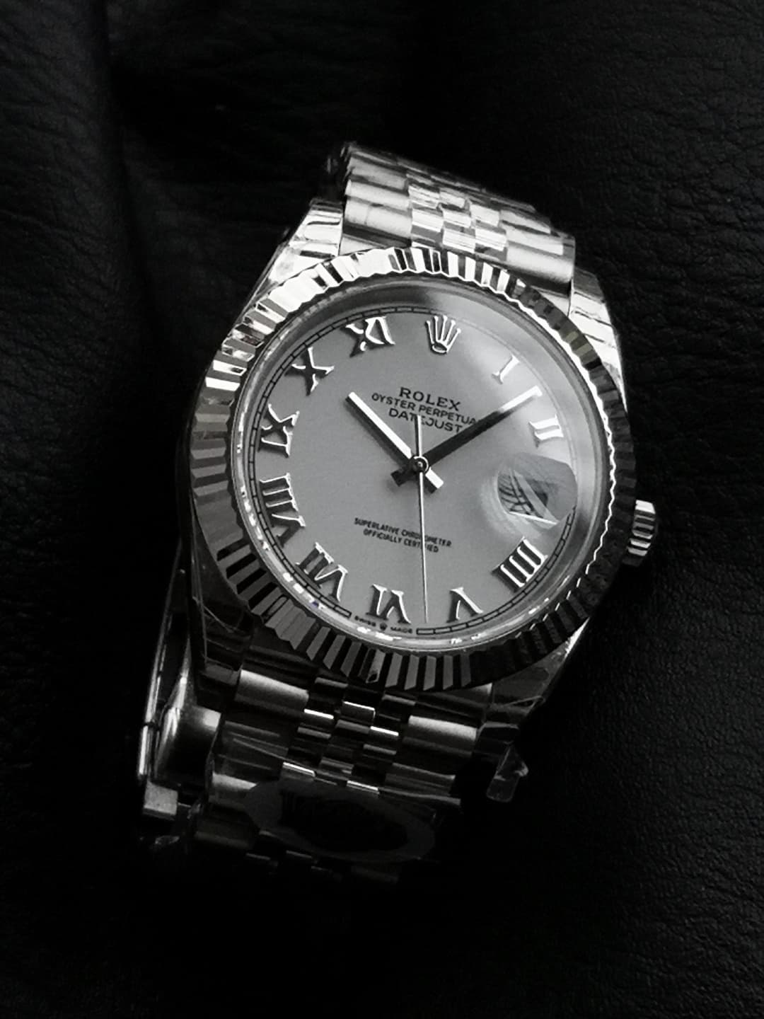 Rolex White Watch