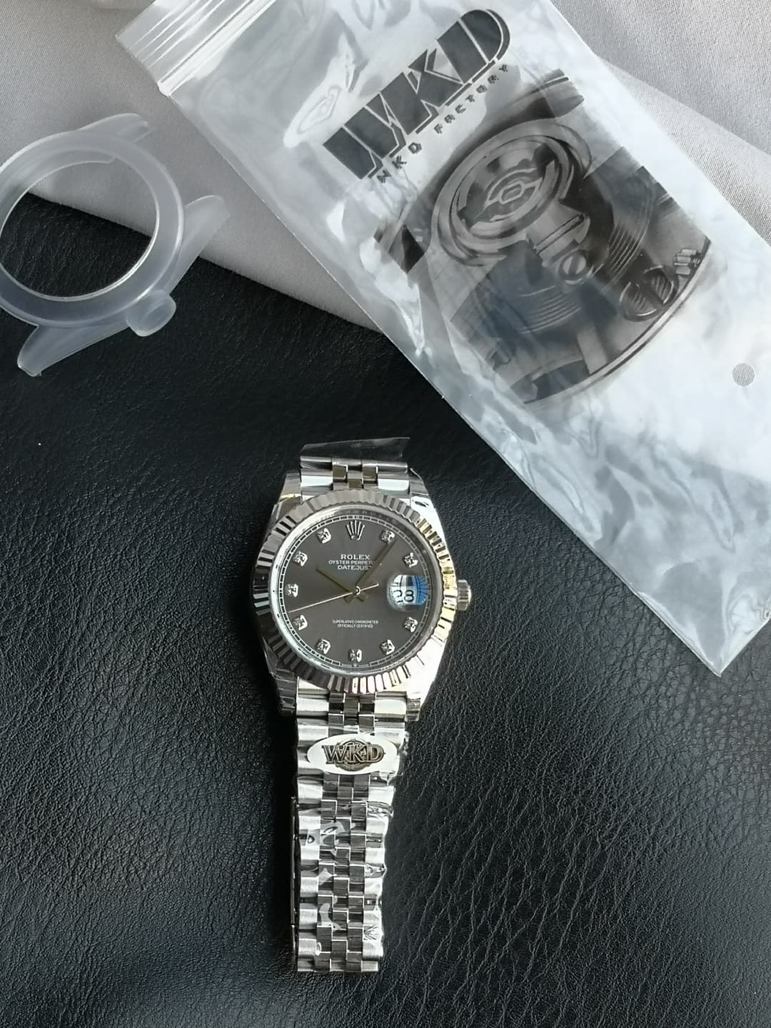 Rolex White Watch