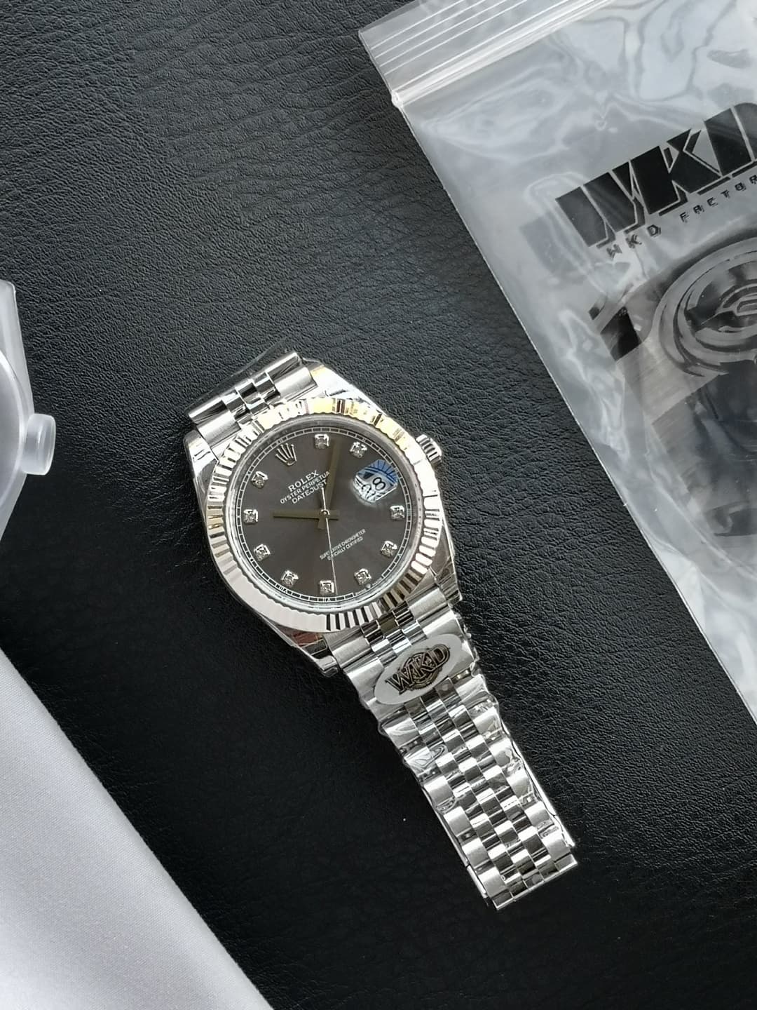 Rolex White Watch