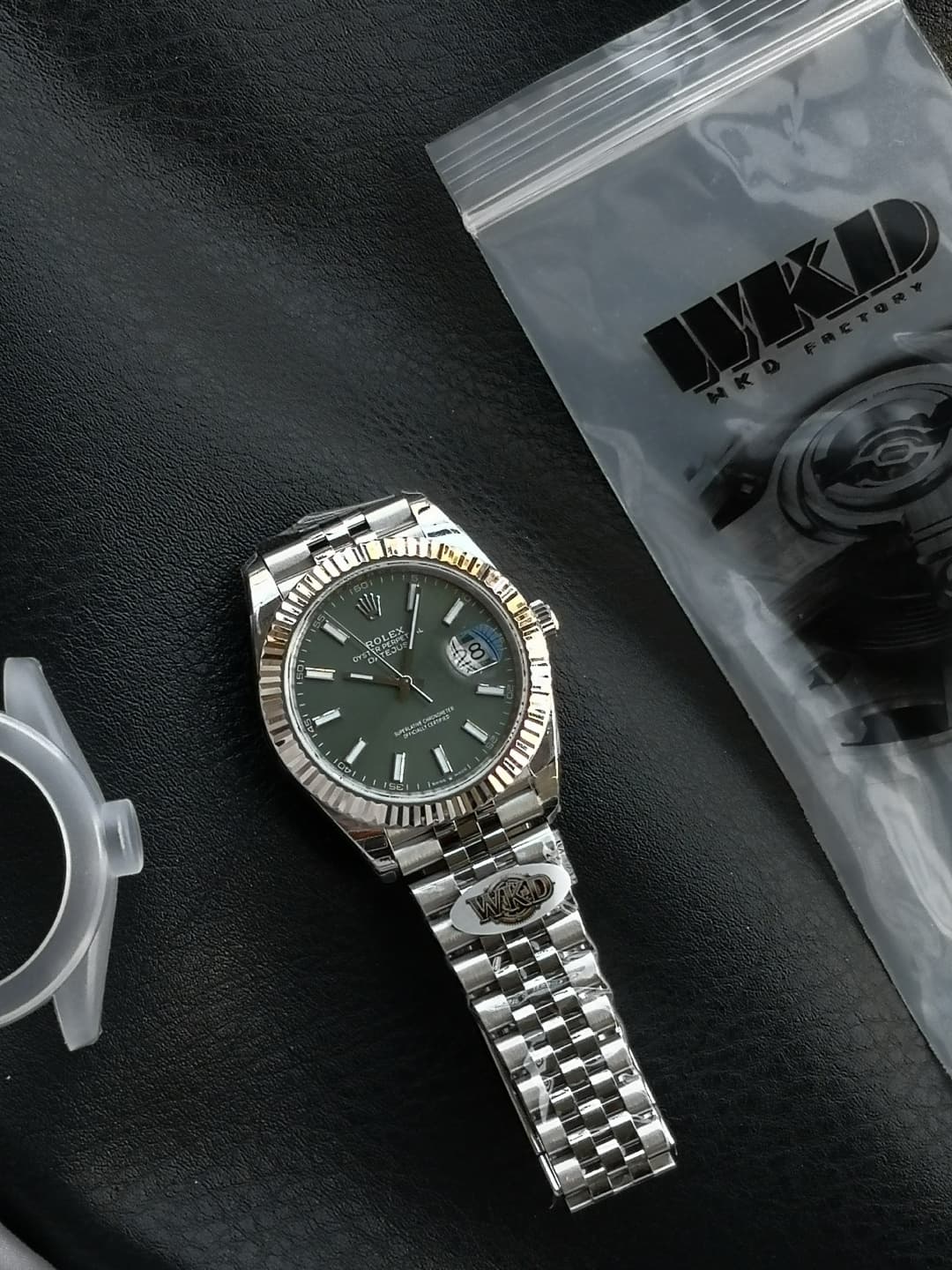 Rolex White Watch