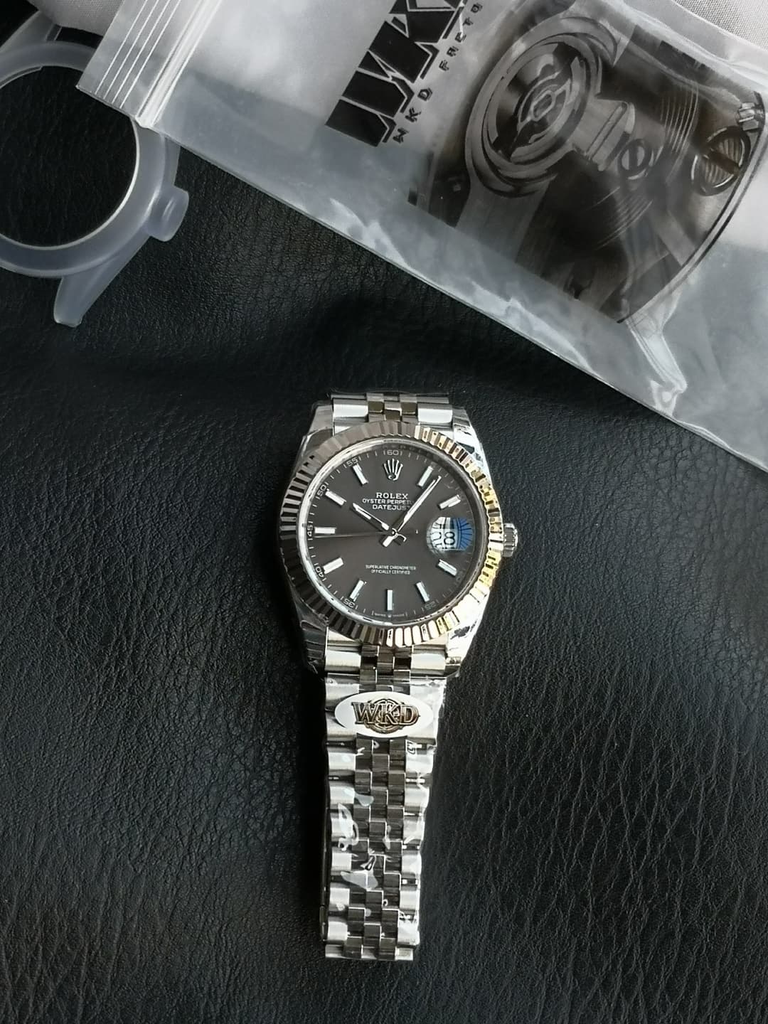 Rolex White Watch