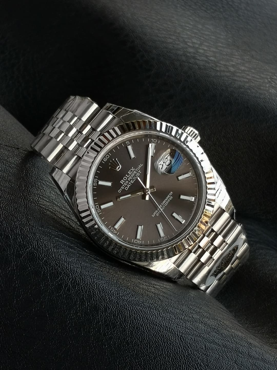 Rolex White Watch