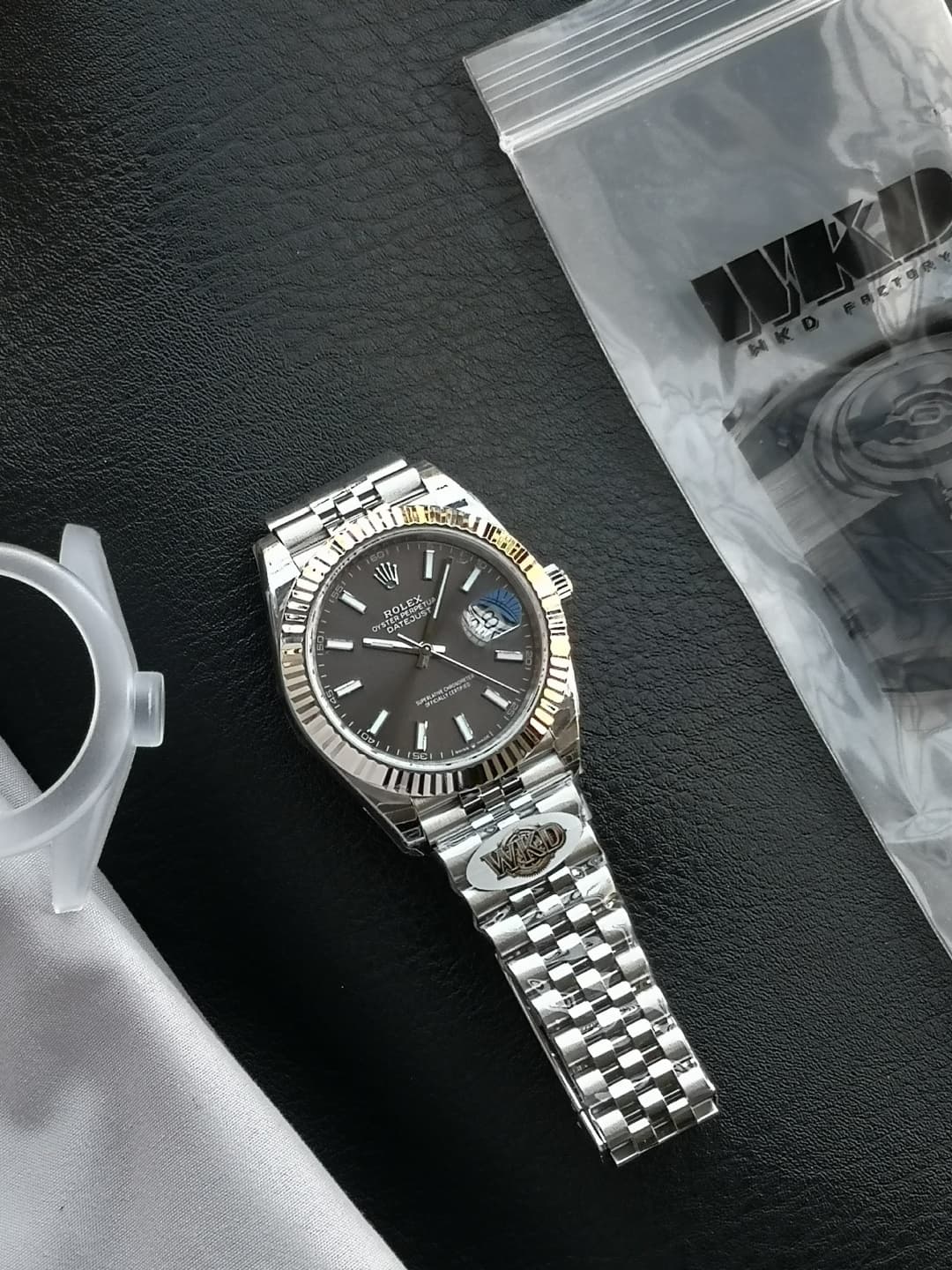 Rolex White Watch