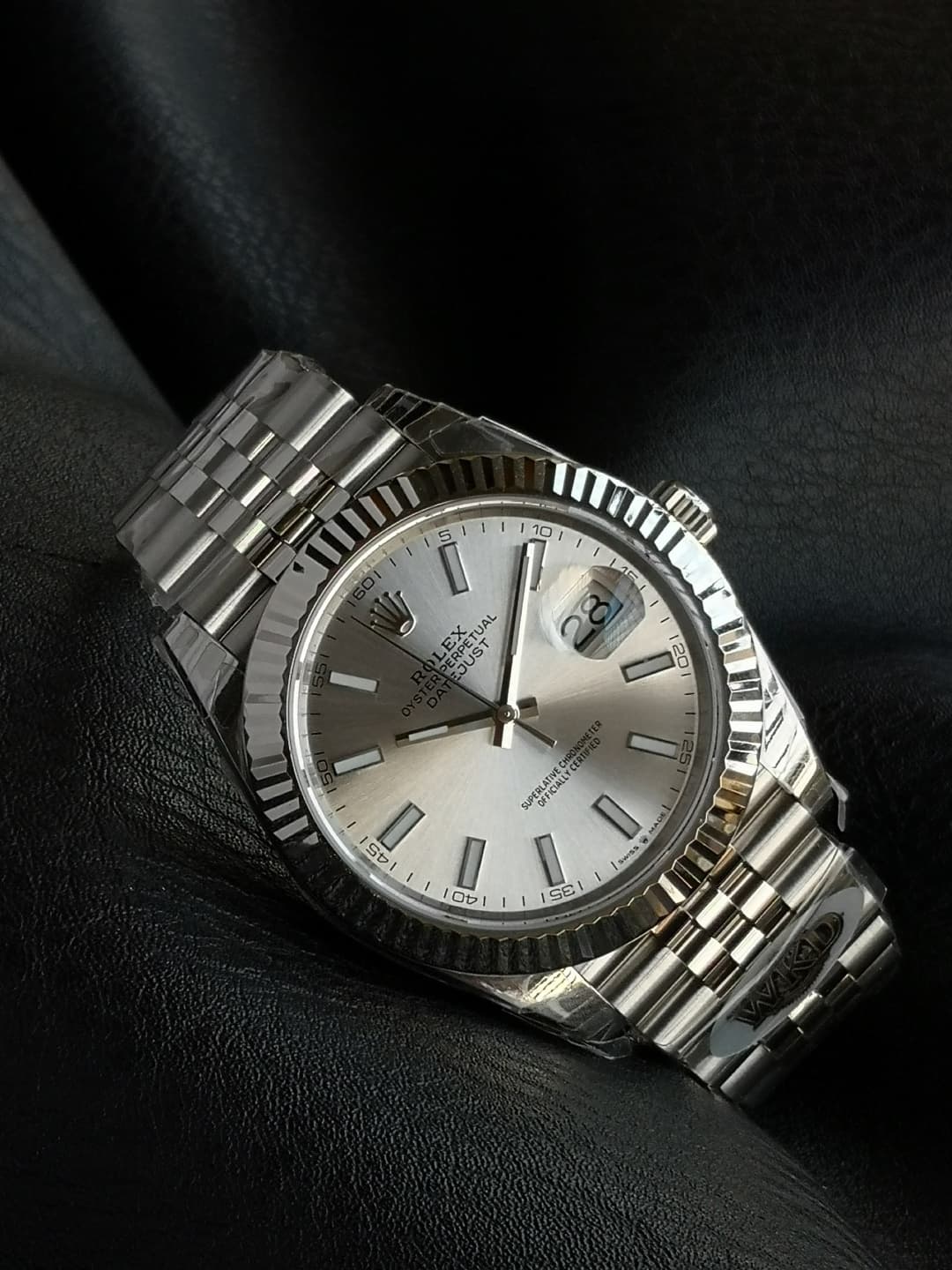 Rolex White Watch