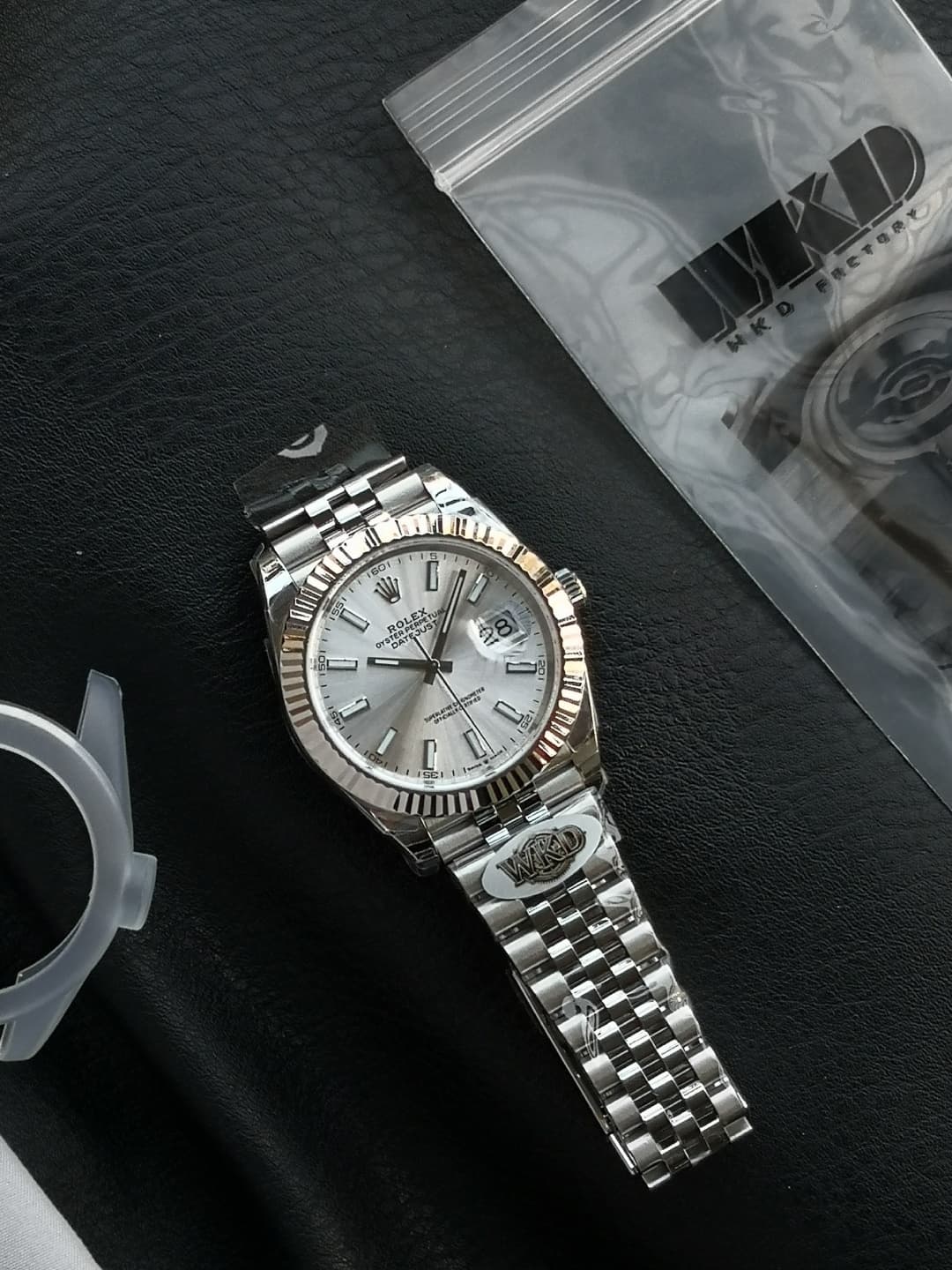 Rolex White Watch