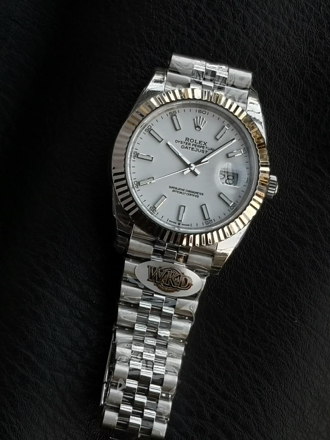 Rolex White Watch