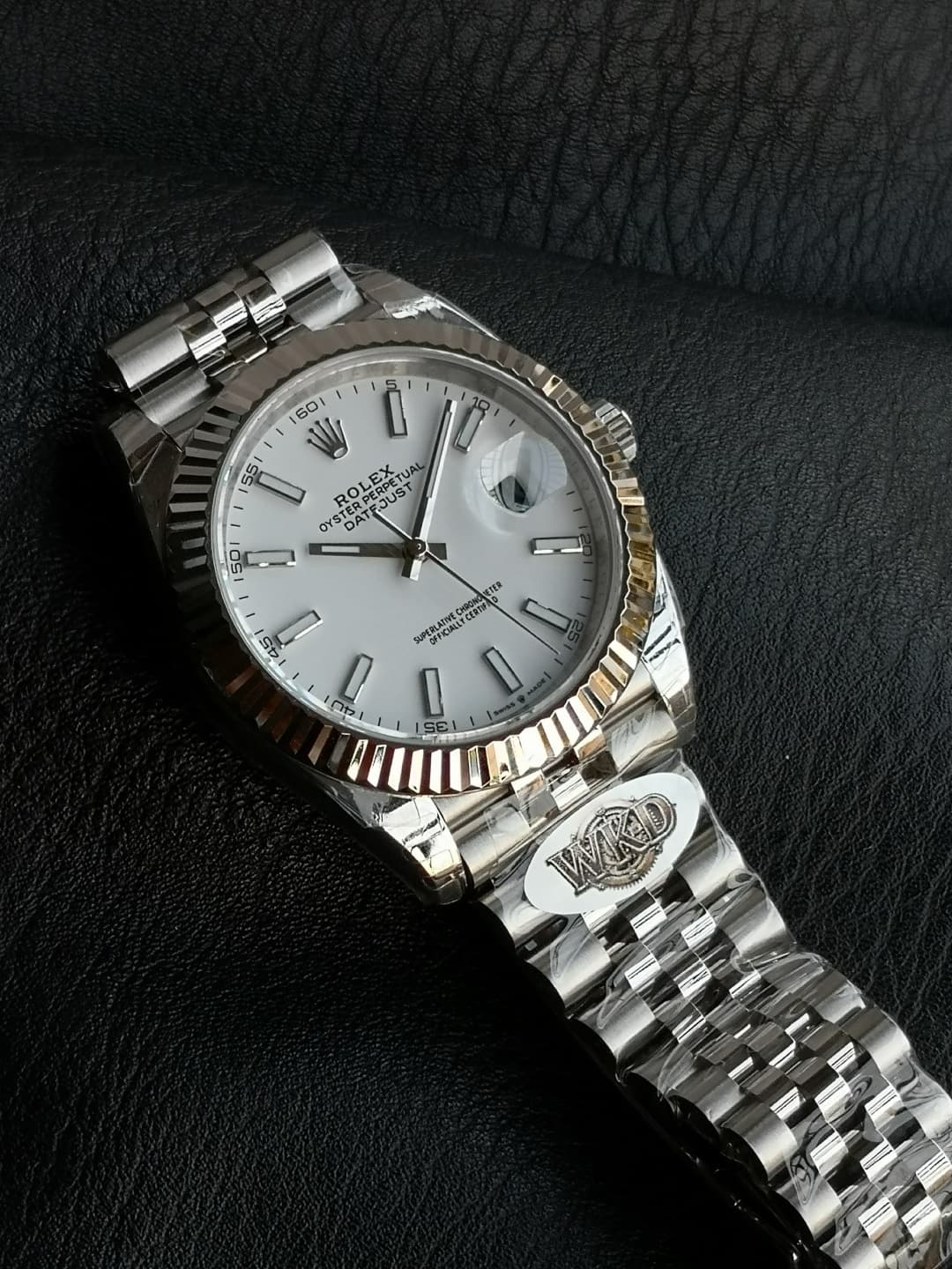 Rolex White Watch