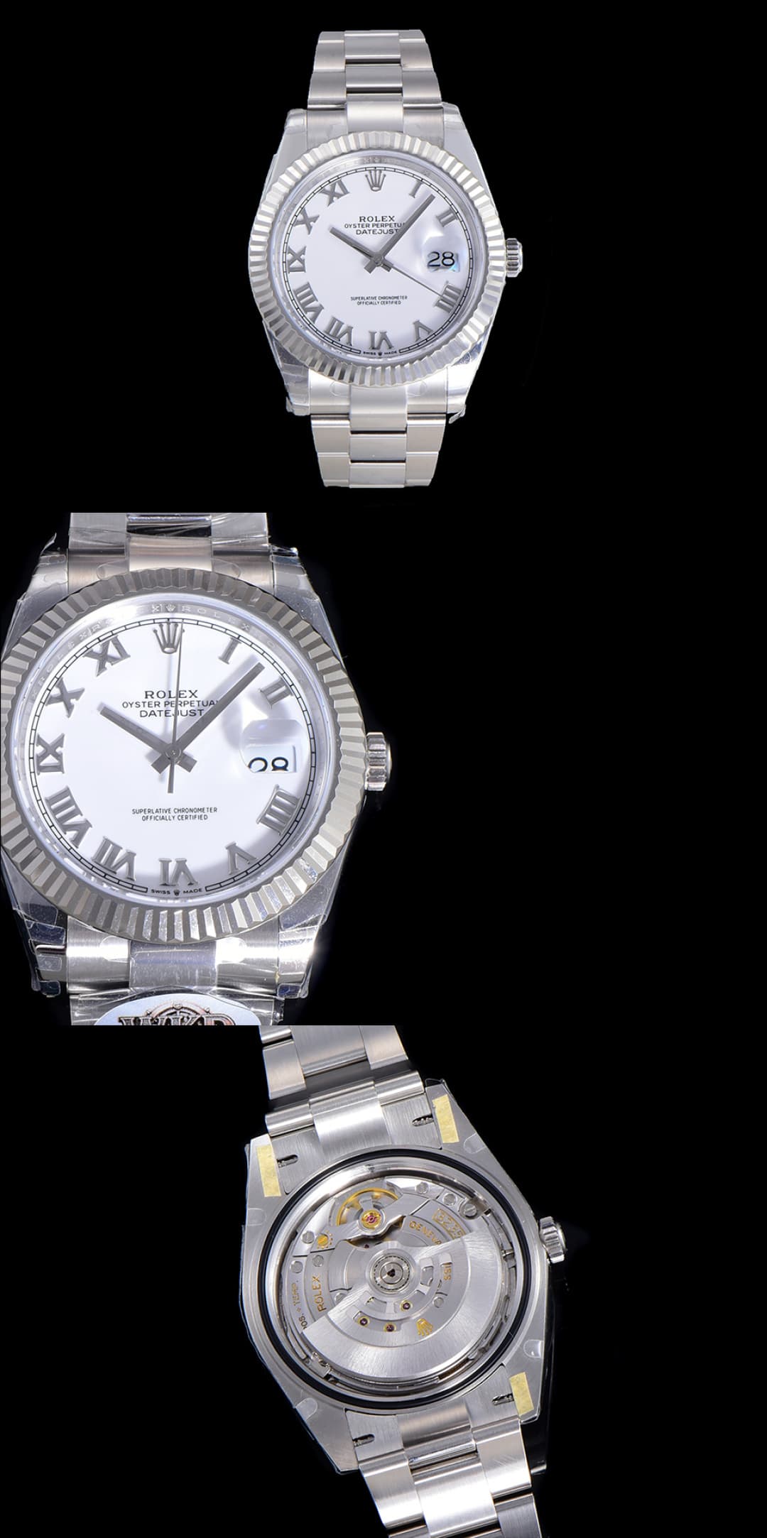 Rolex White Watch