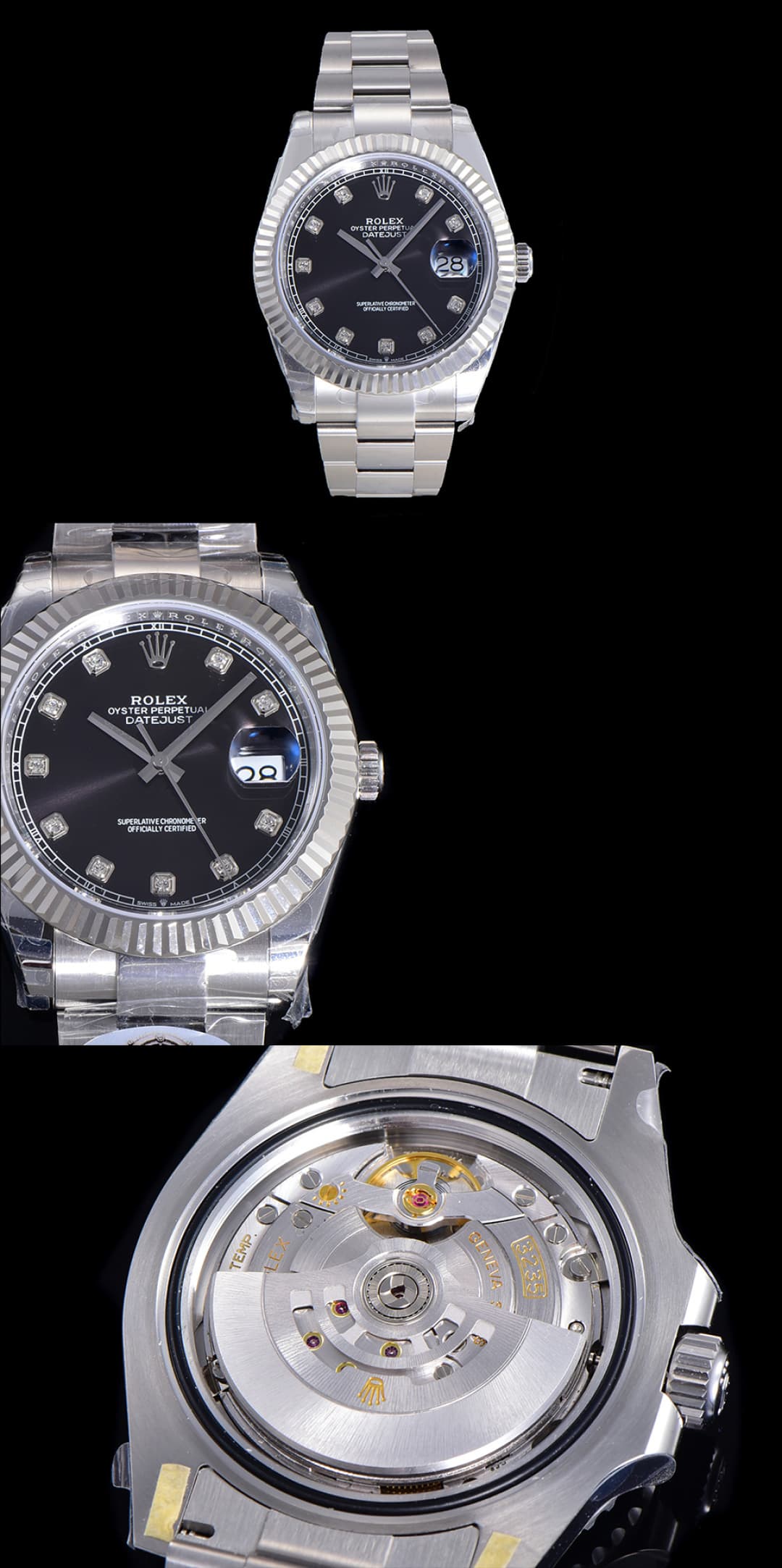 Rolex White Watch