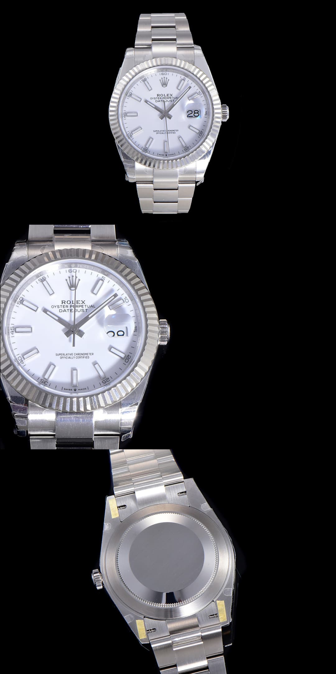Rolex White Watch