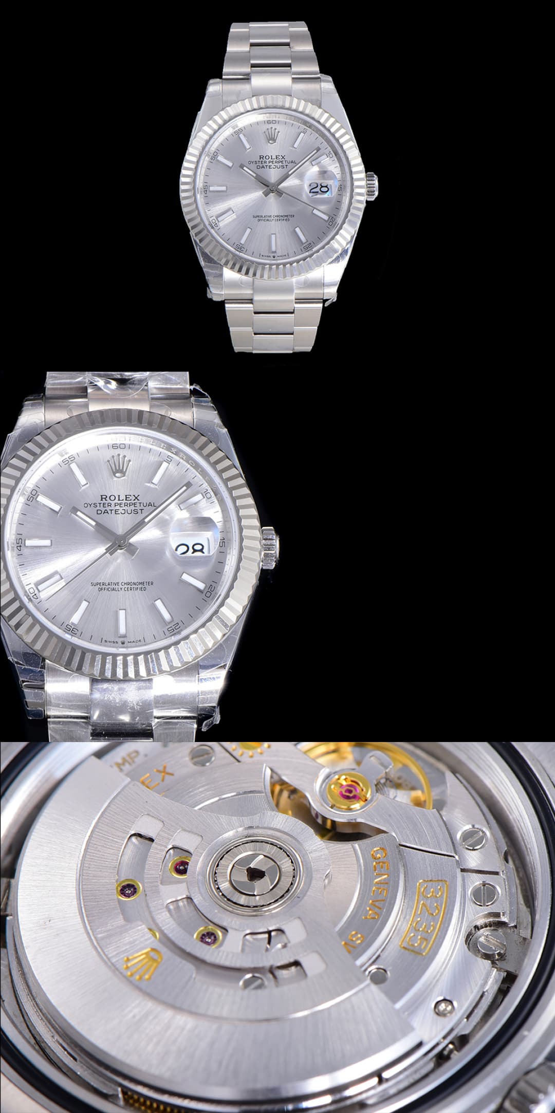 Rolex White Watch