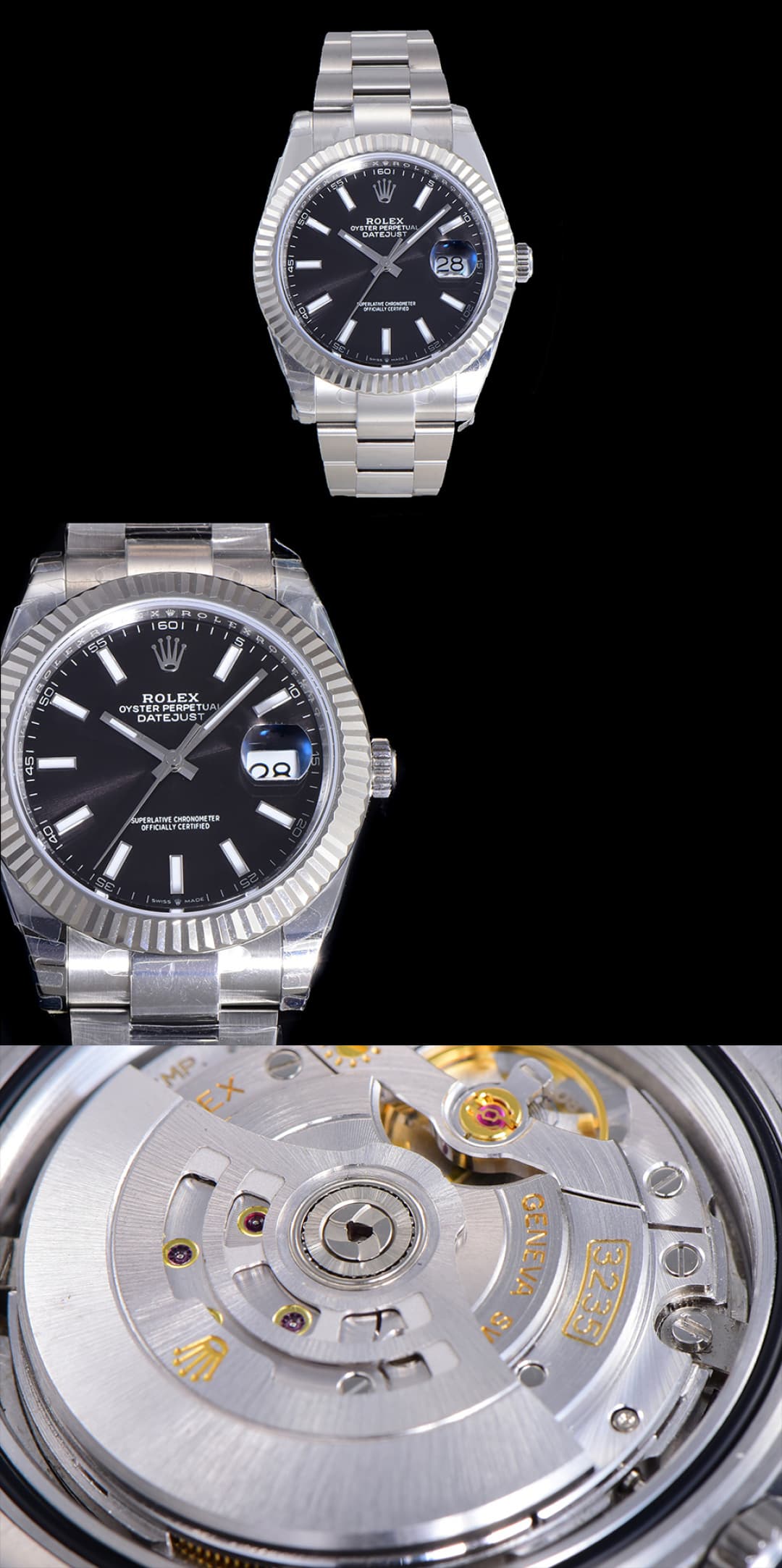 Rolex White Watch