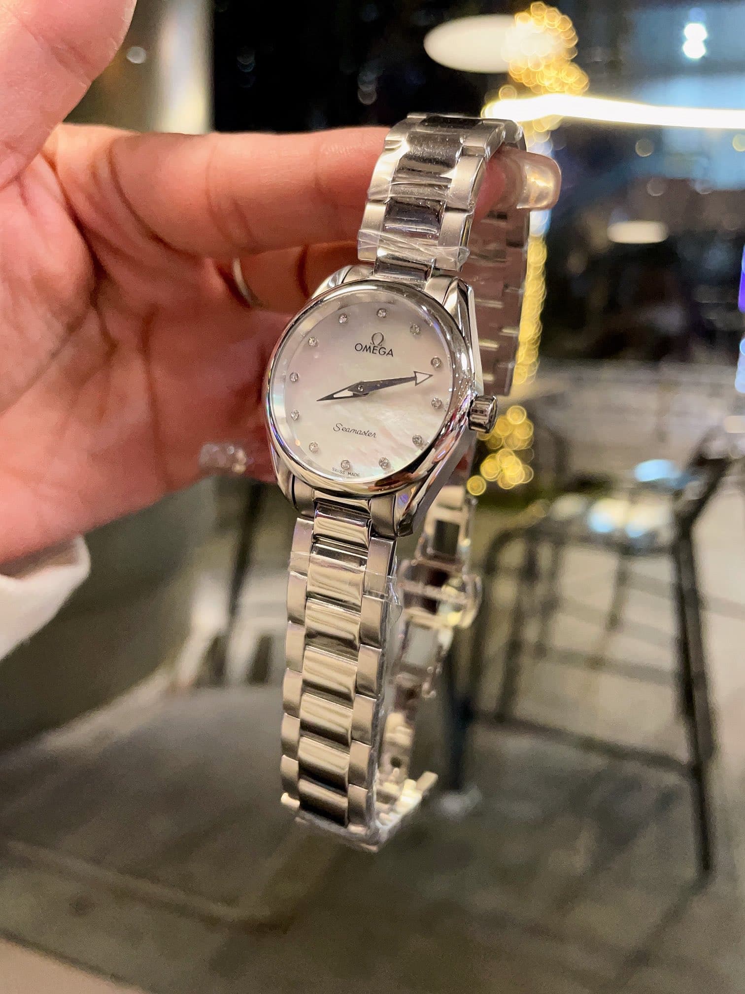 Omega Blue Watch