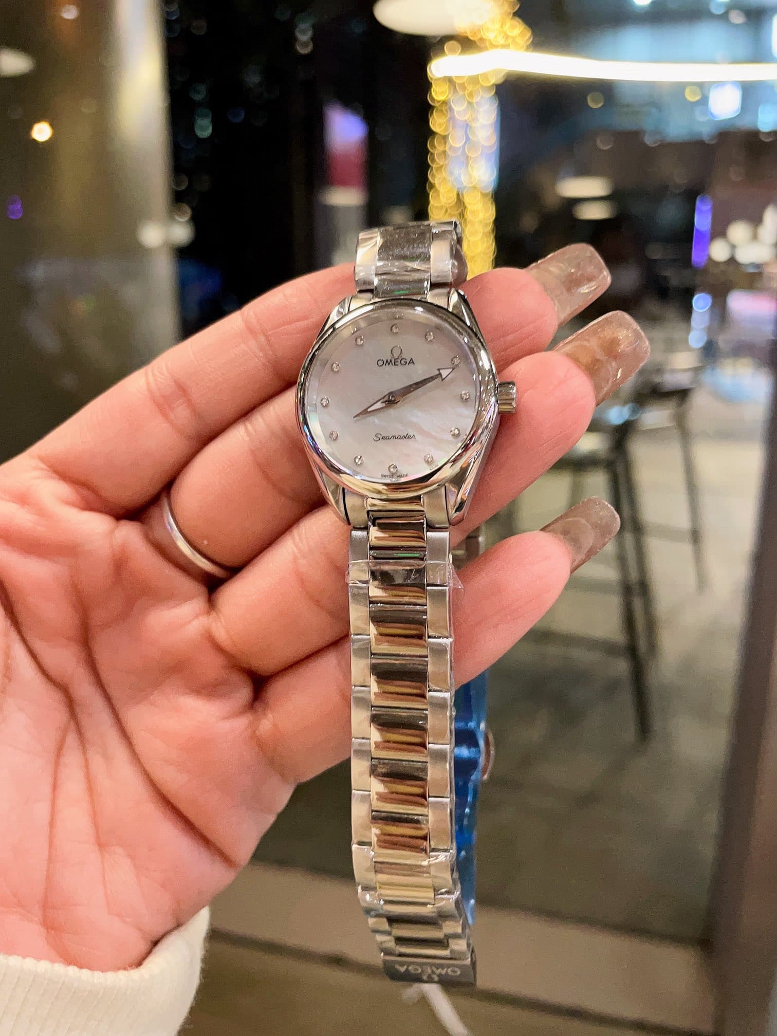 Omega Blue Watch