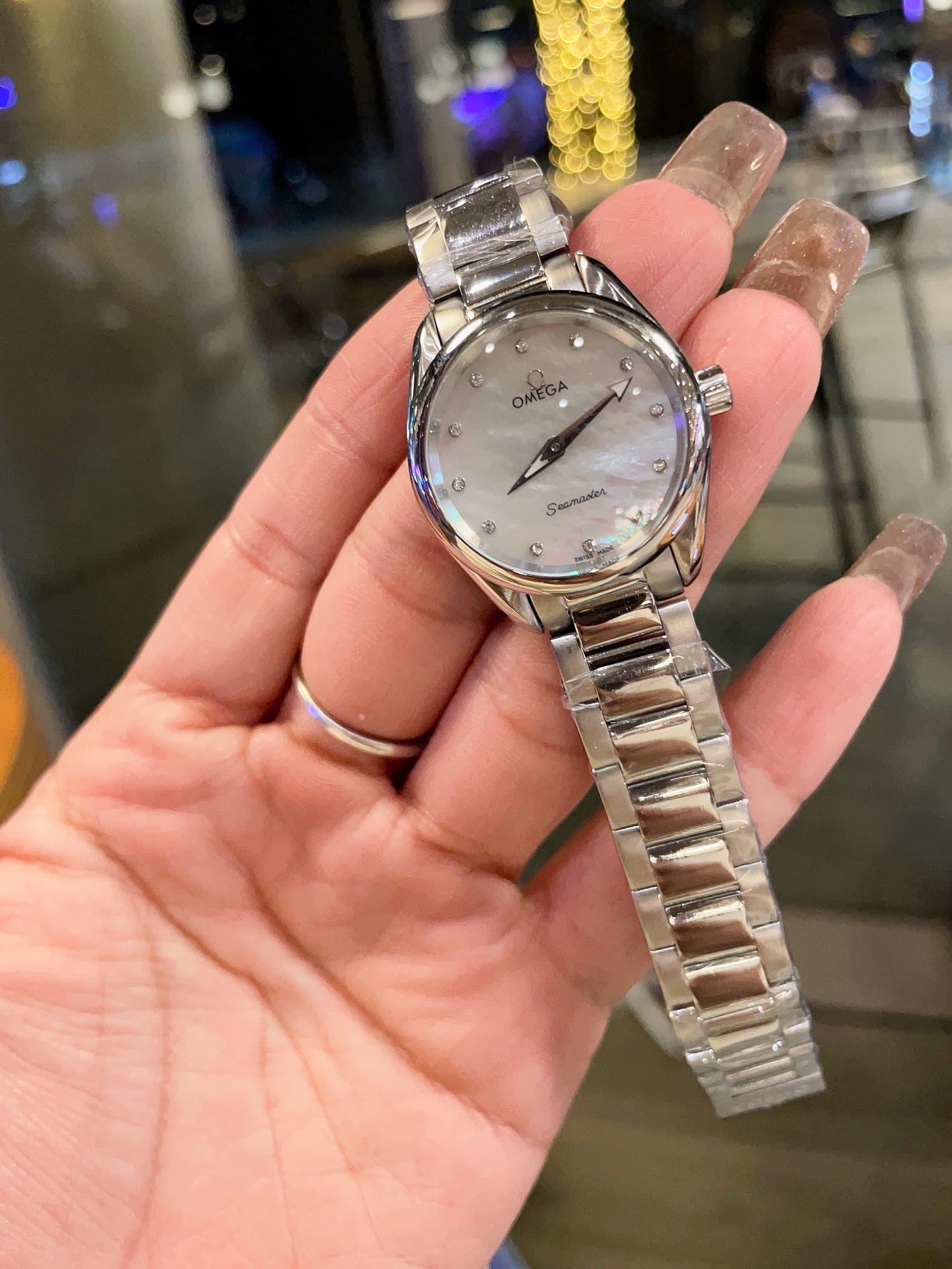Omega Blue Watch