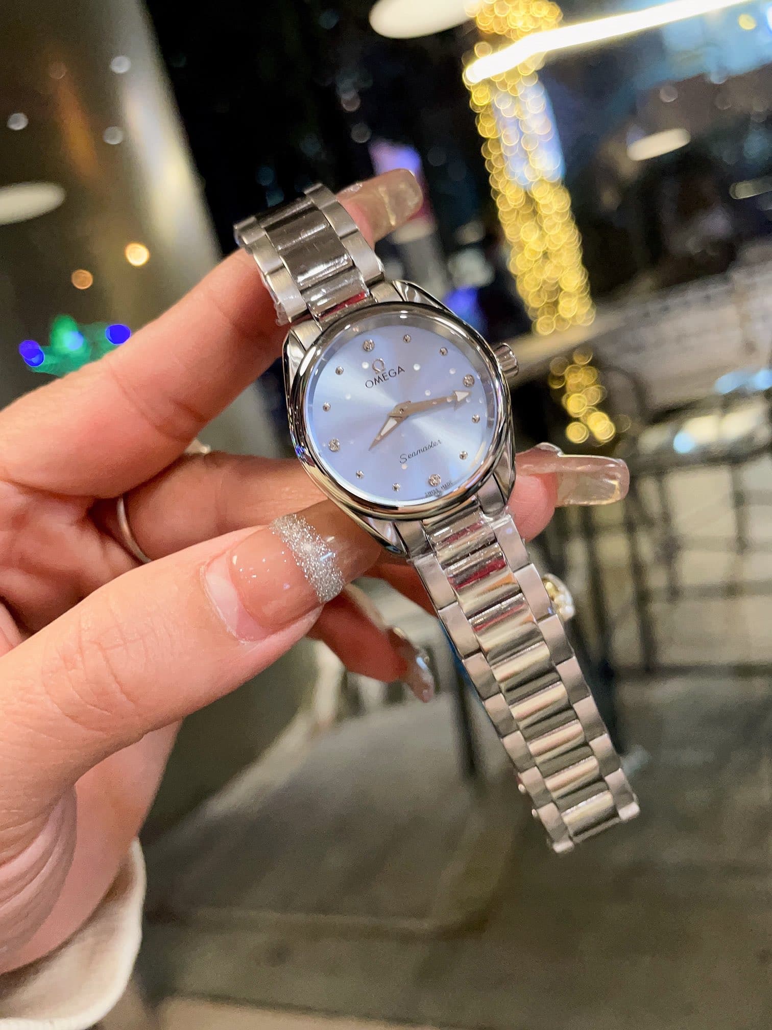 Omega Blue Watch