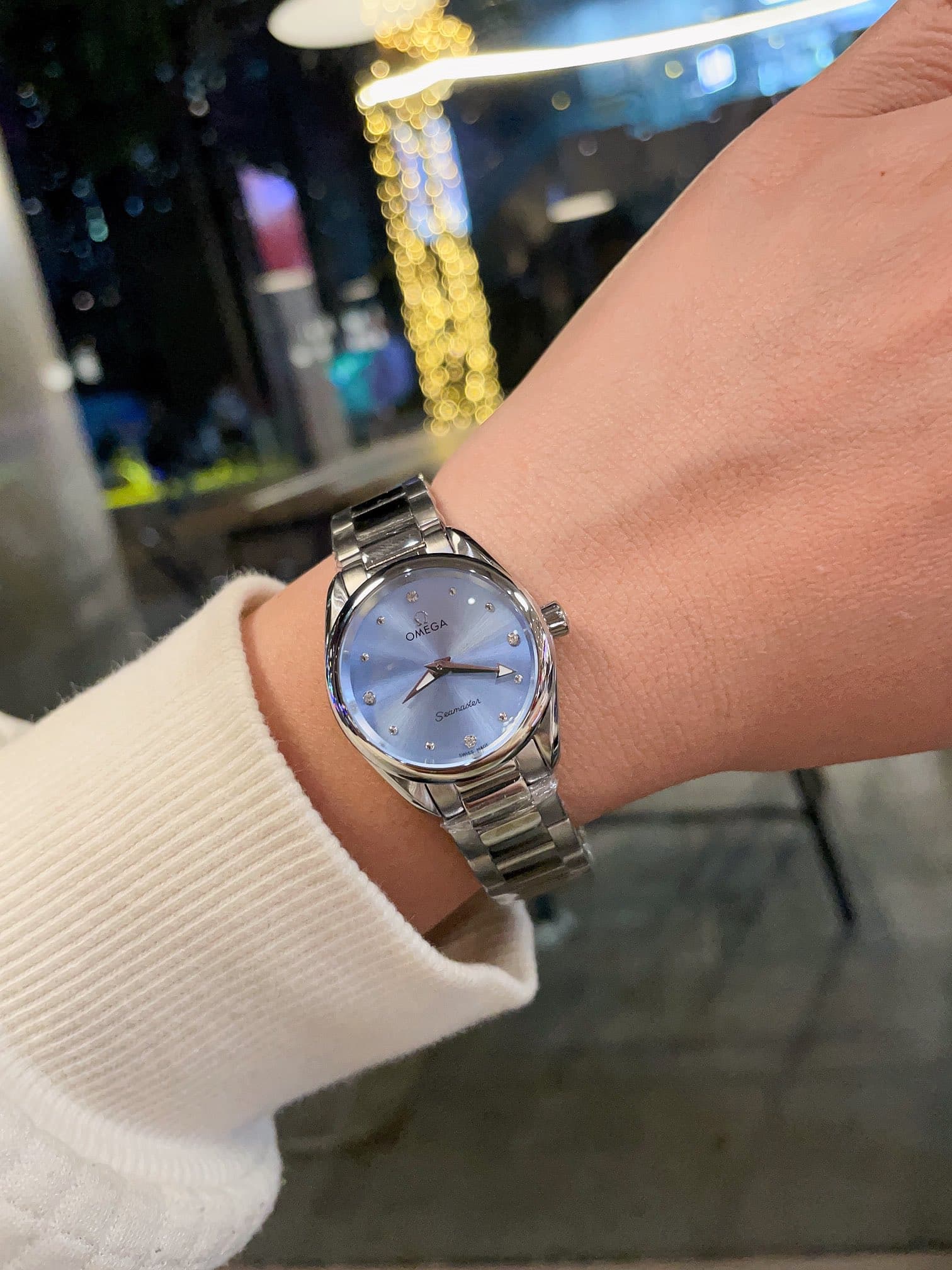 Omega Blue Watch