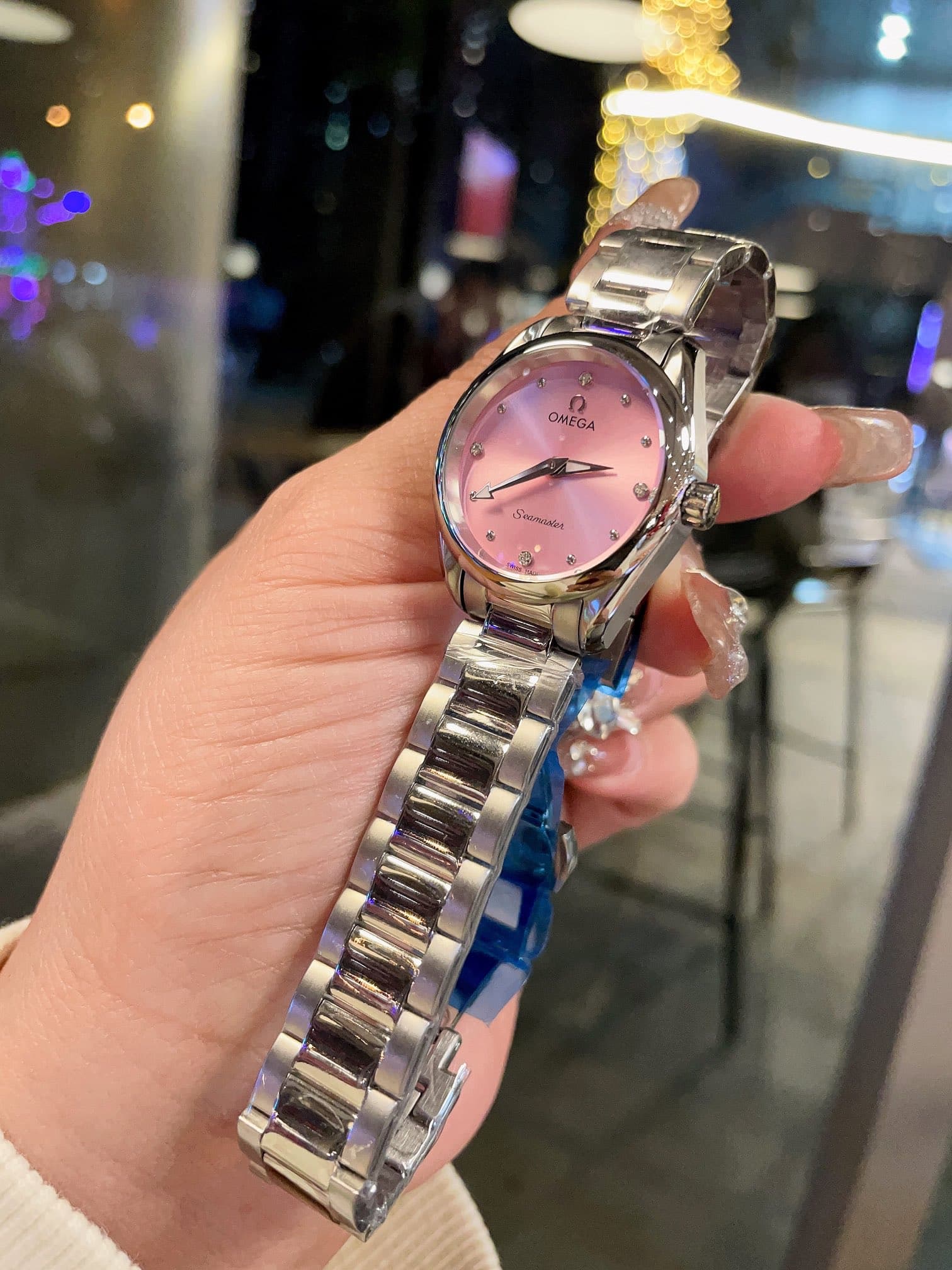 Omega Blue Watch