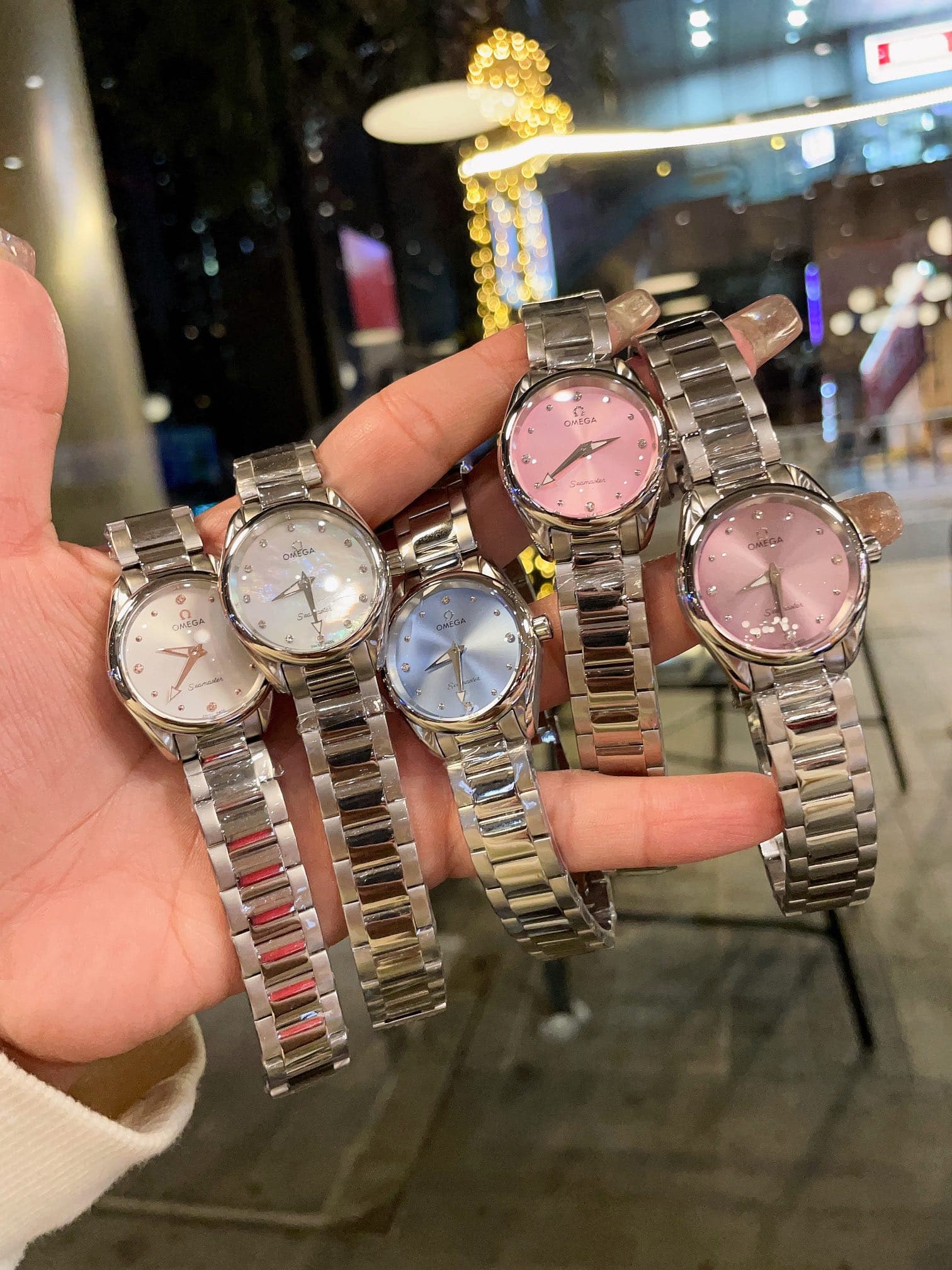 Omega Blue Watch