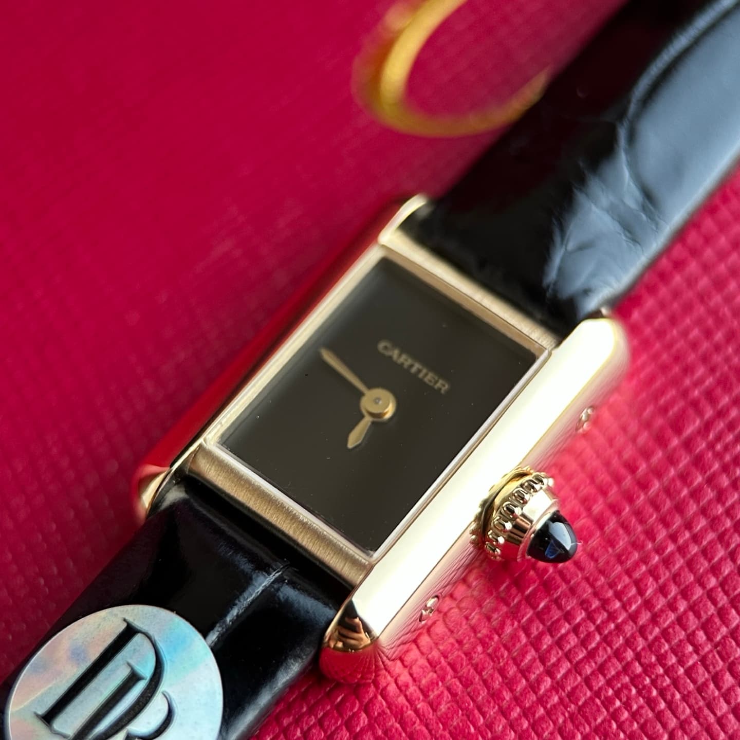 Cartier Blue Mini Watch