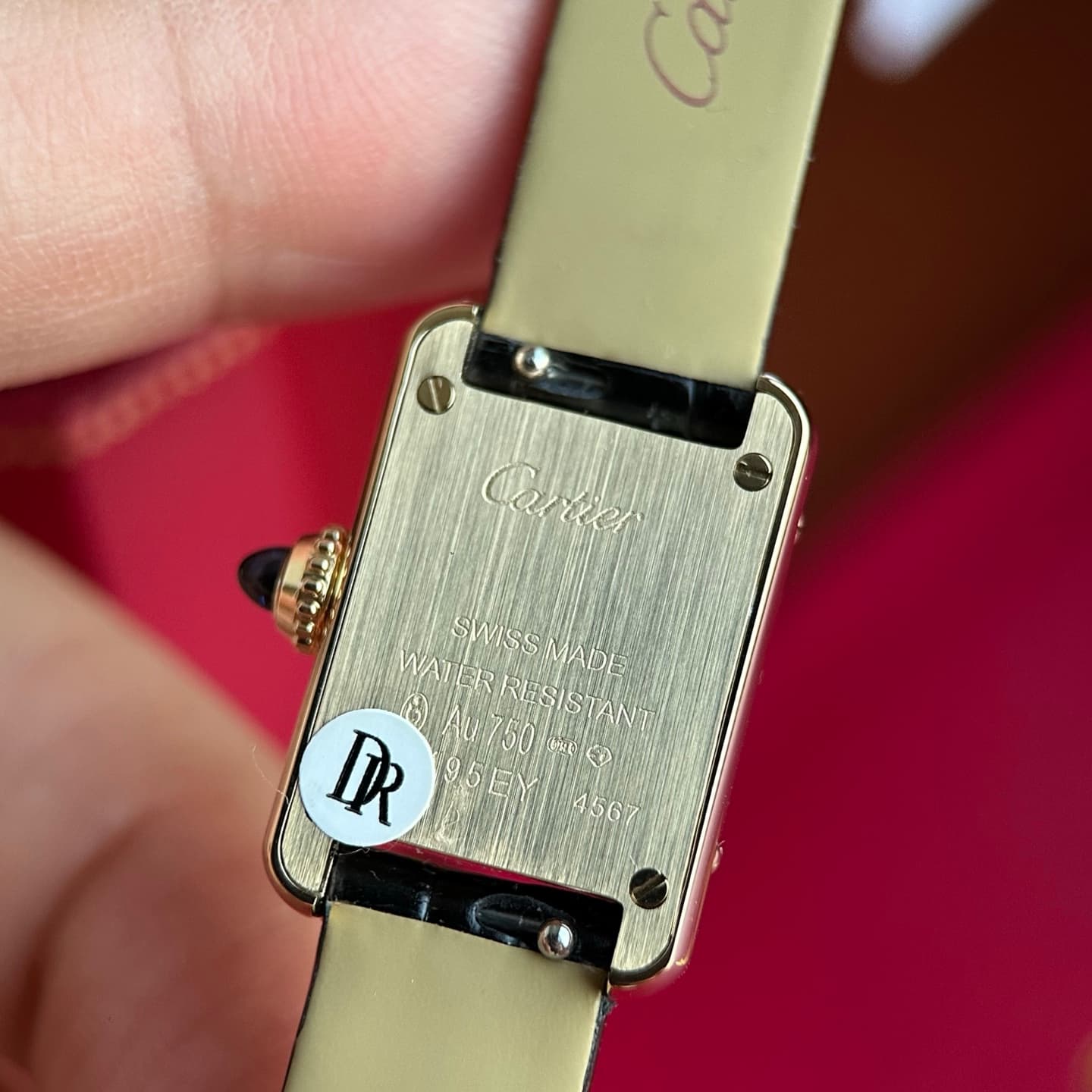 Cartier Blue Mini Watch