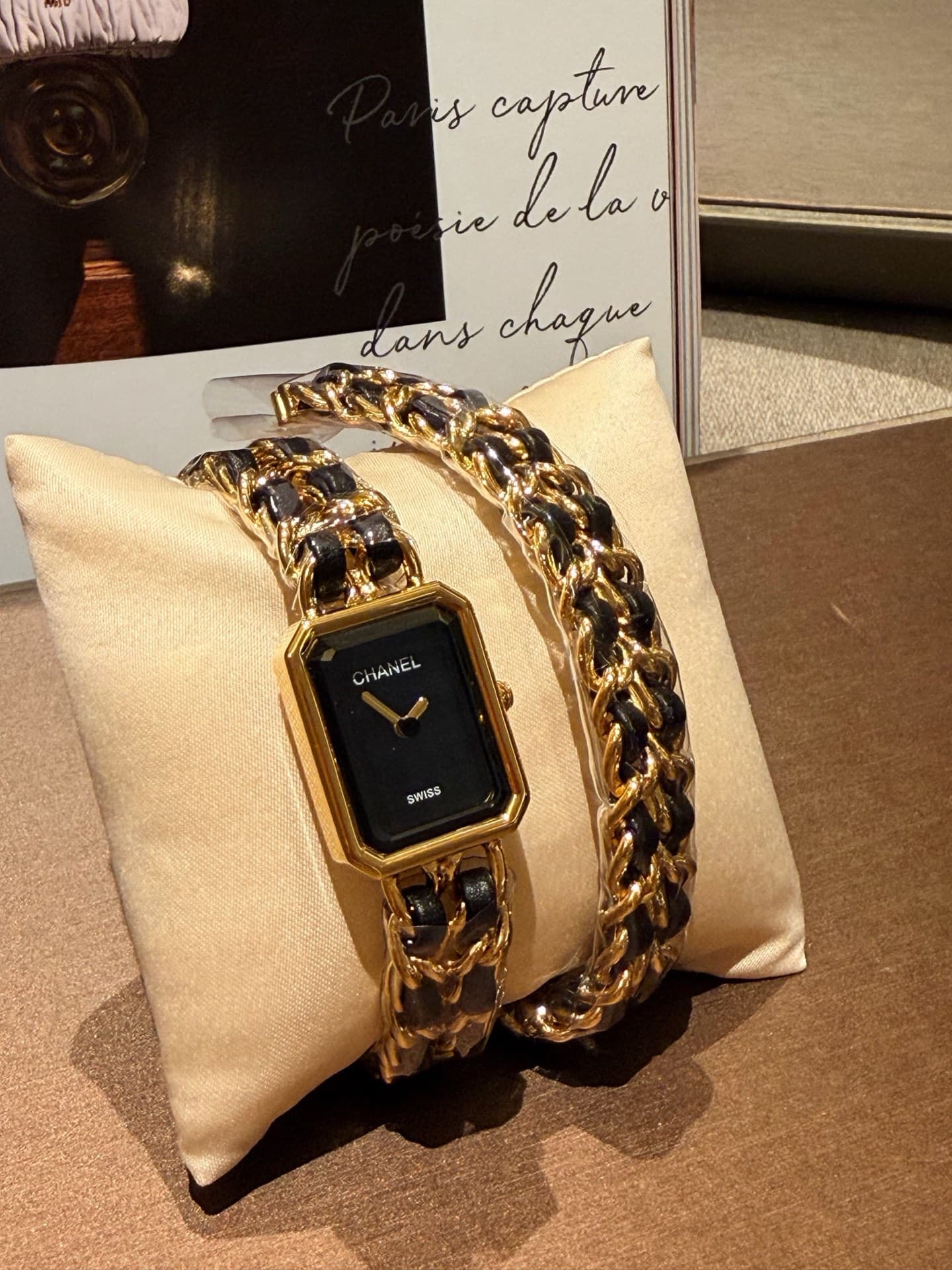 Chanel Black Watch