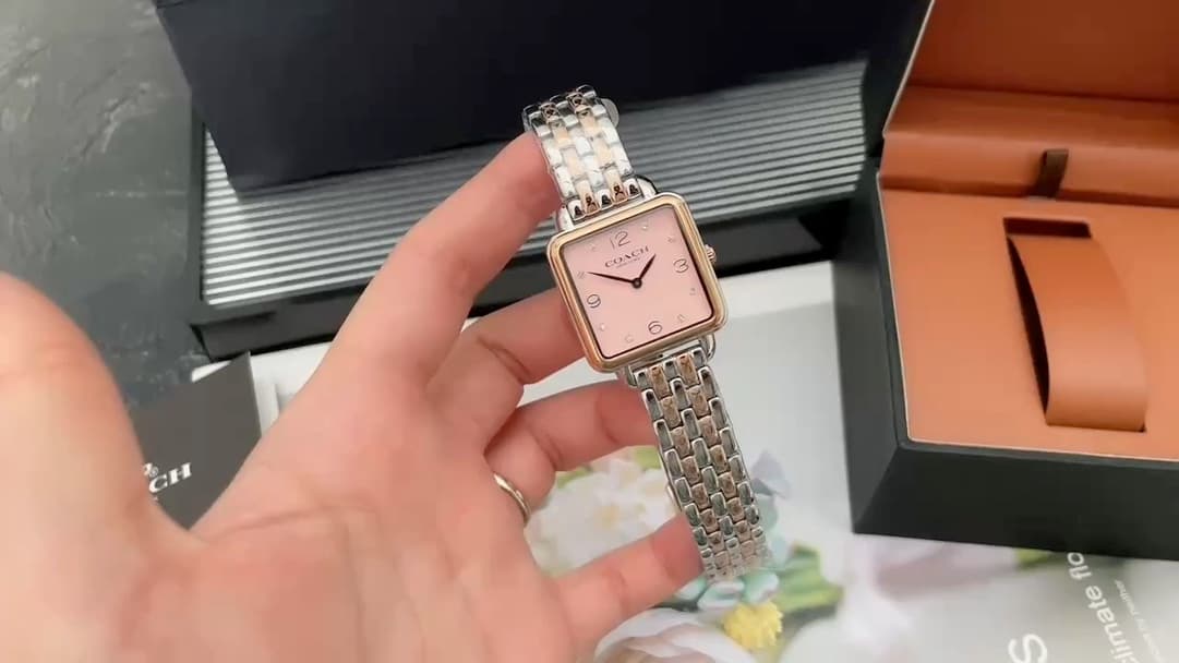 Coach Pink Watch