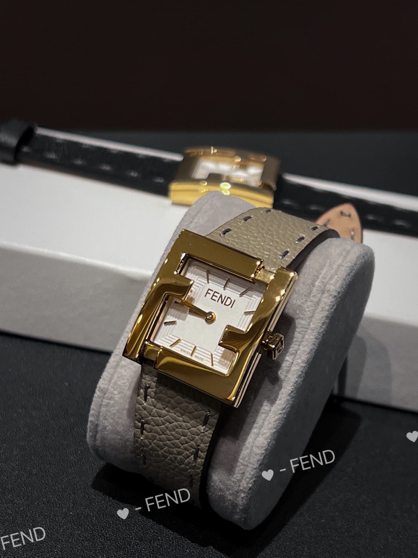 Fendi White Belt