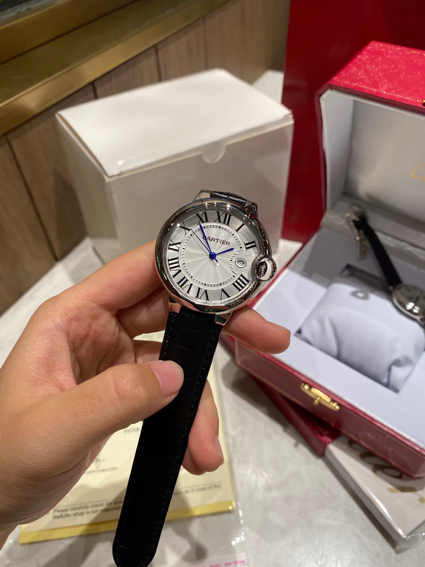 Luxury Watch Blue Product