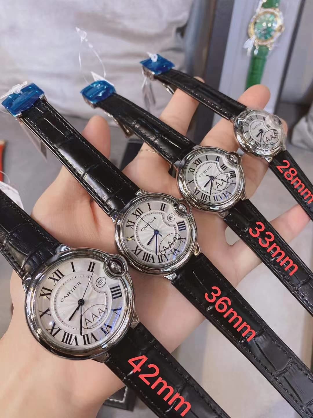 Cartier Blue Watch