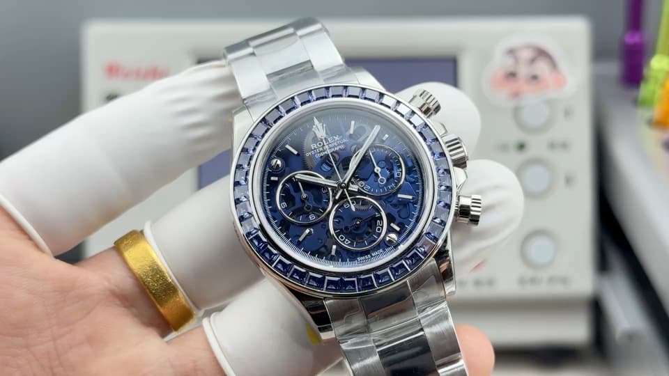 Rolex Blue Watch