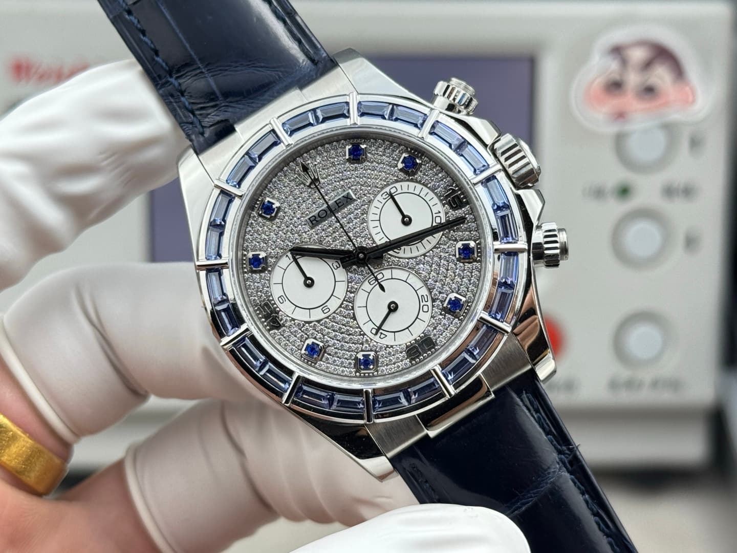 Rolex Blue Watch