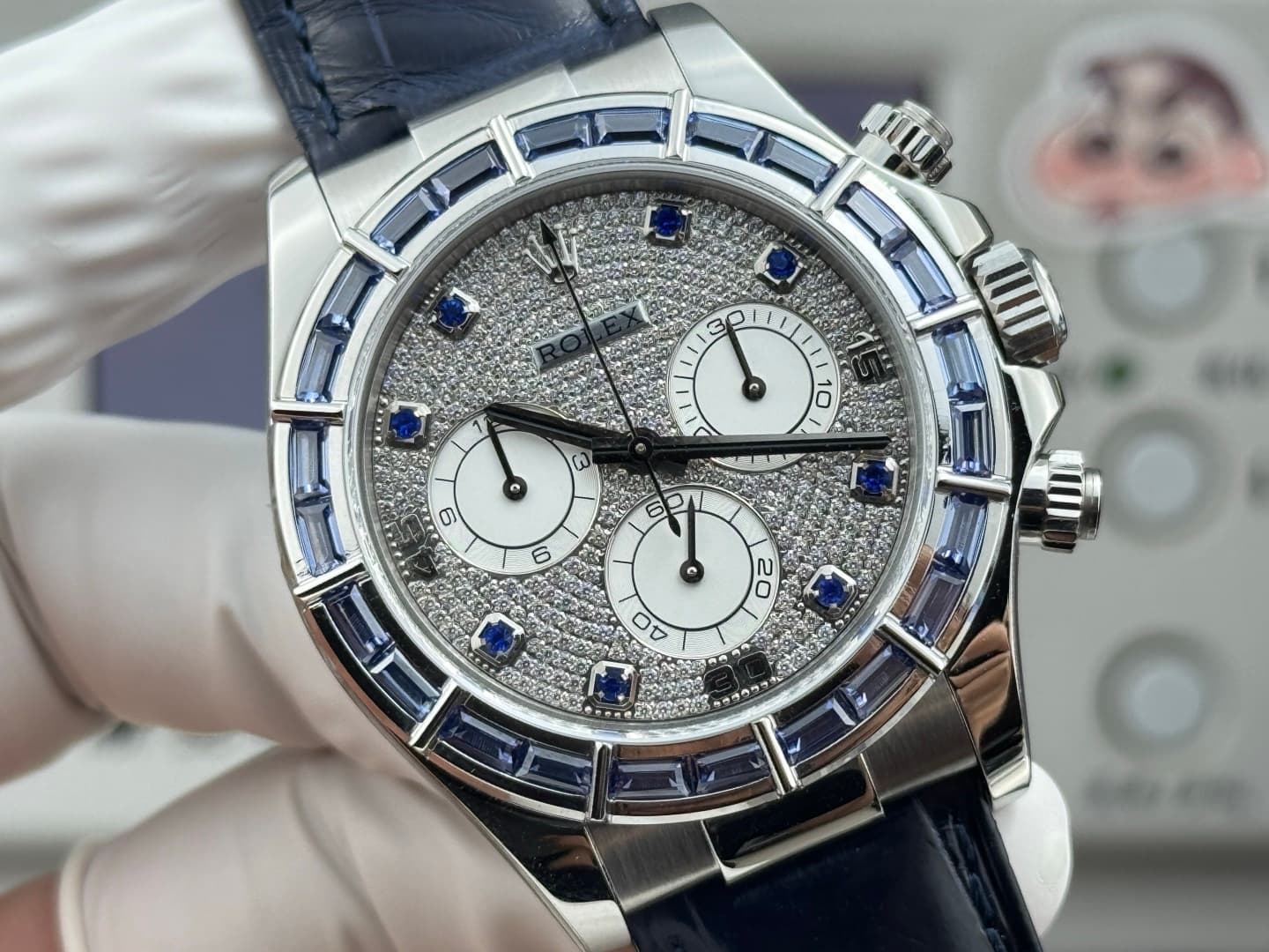 Rolex Blue Watch