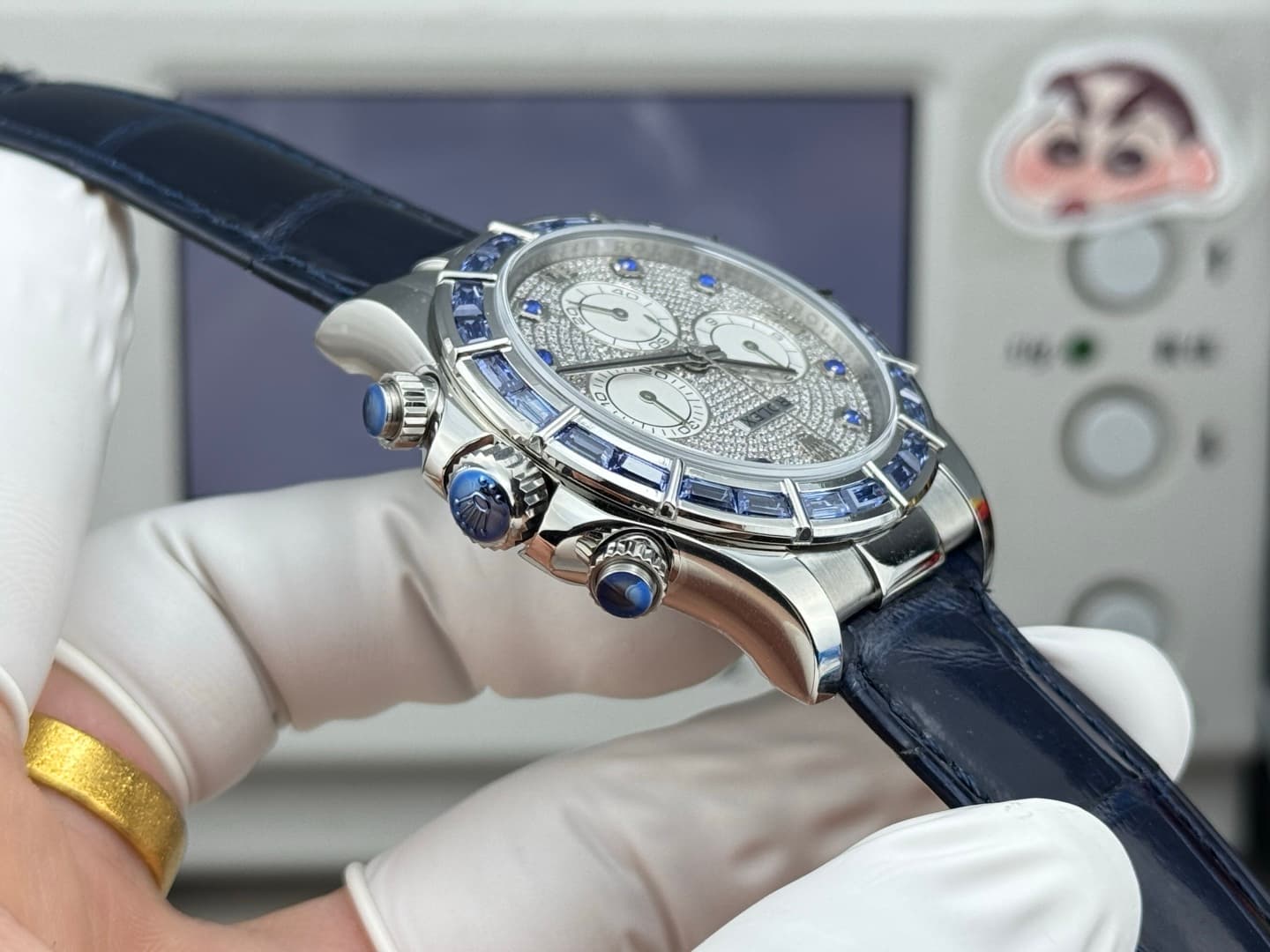 Rolex Blue Watch