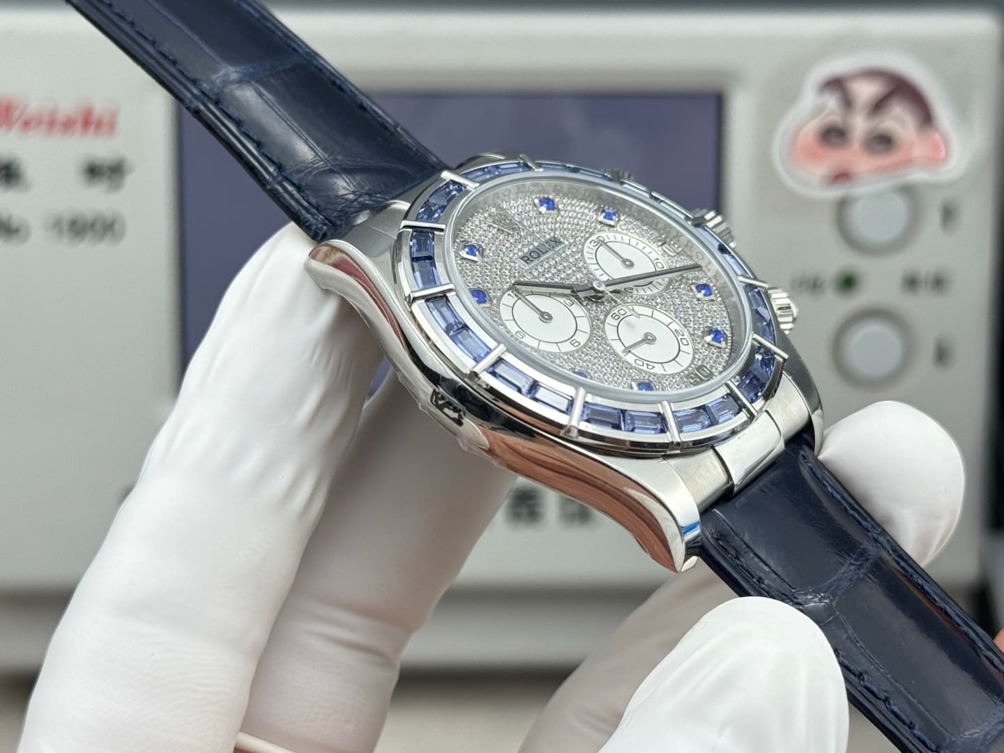Rolex Blue Watch