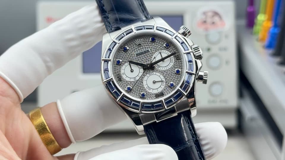 Rolex Blue Watch