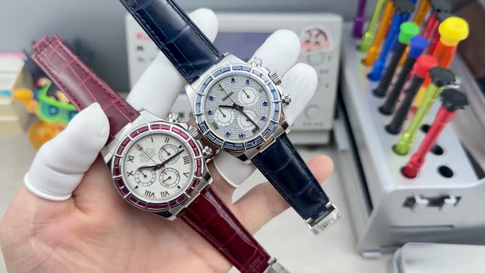 Rolex Blue Watch