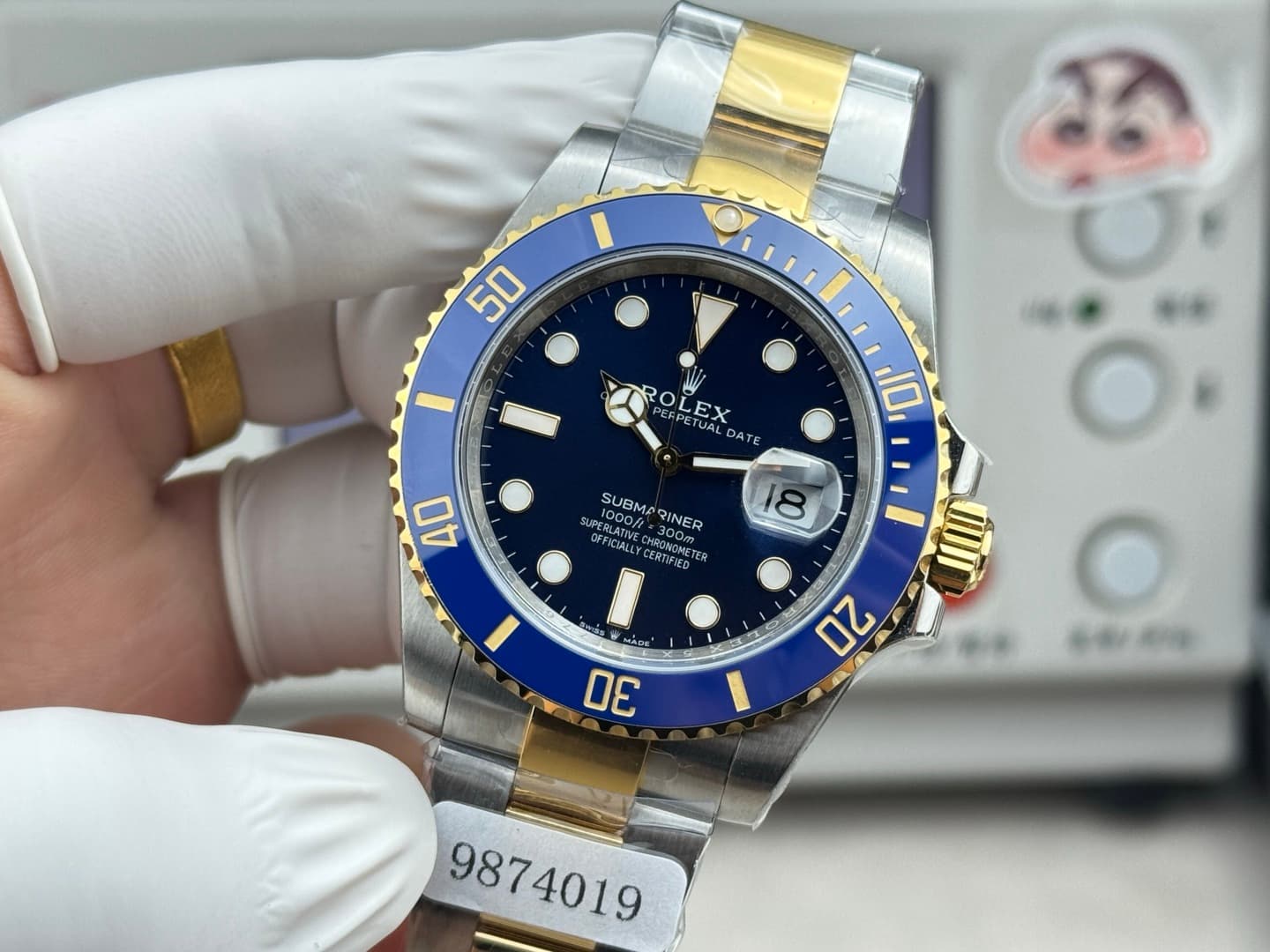 Luxury Watch Black Bag